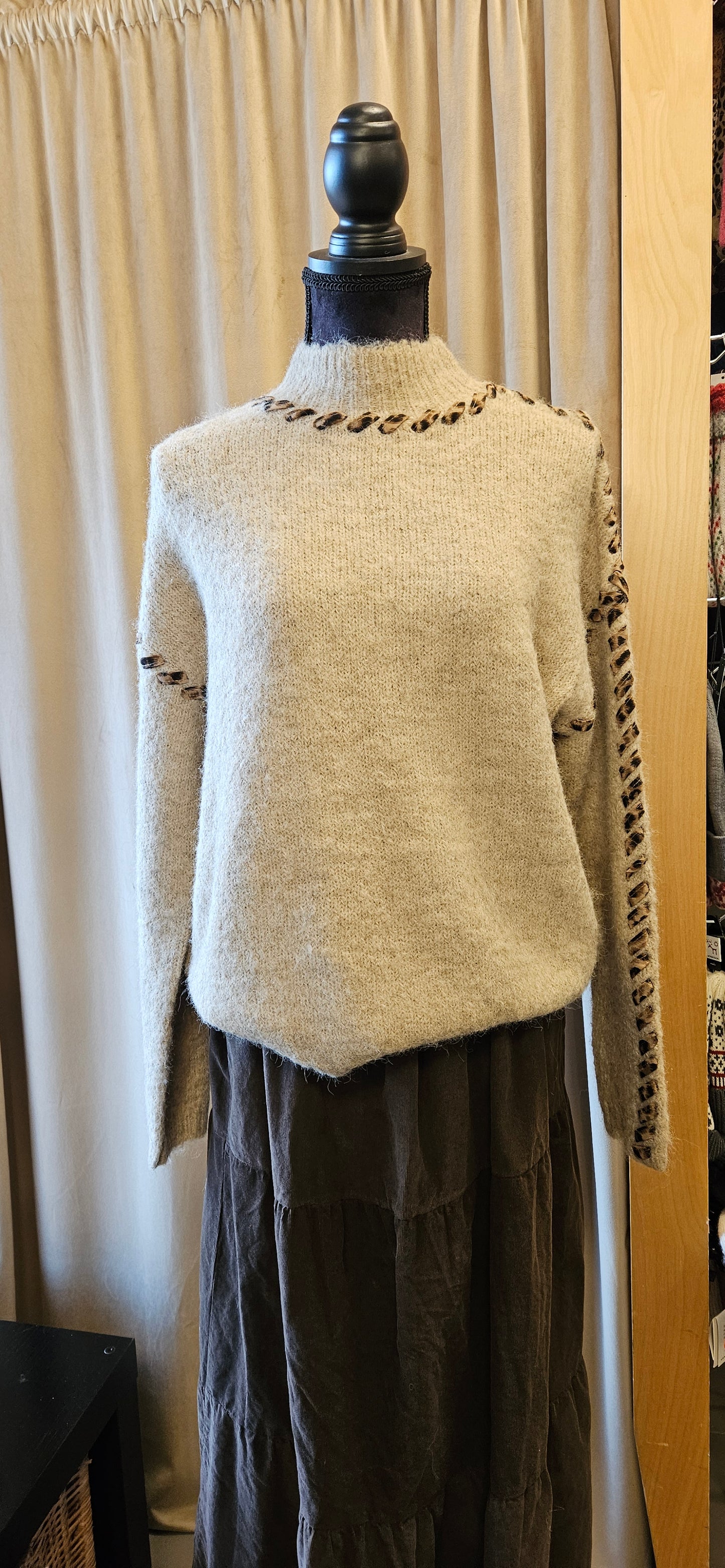 Cosy House leopard snörning MO4485-BD