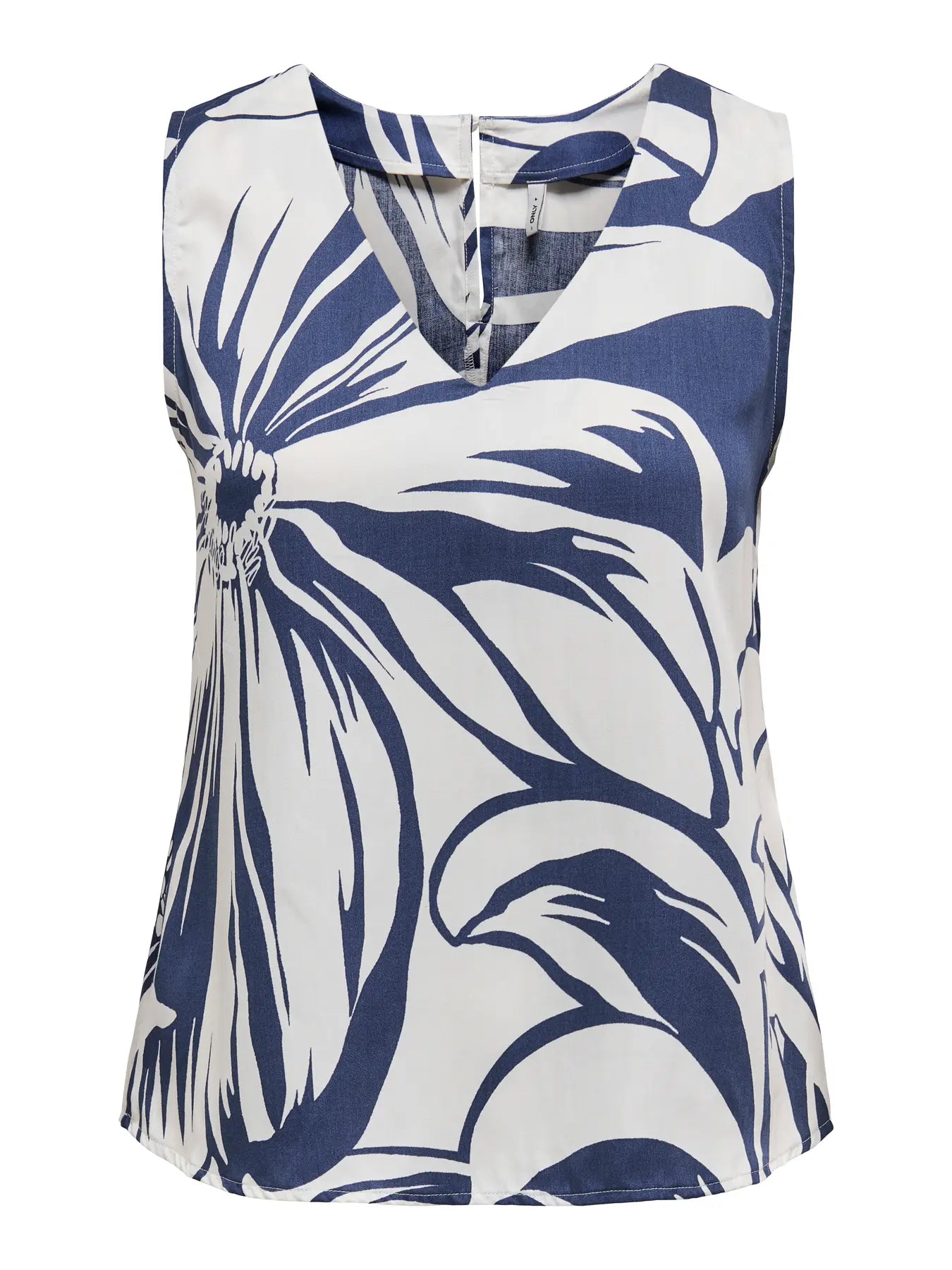 ONLY MILLY Ärmlös Top Pageant Blue Miley mega flower