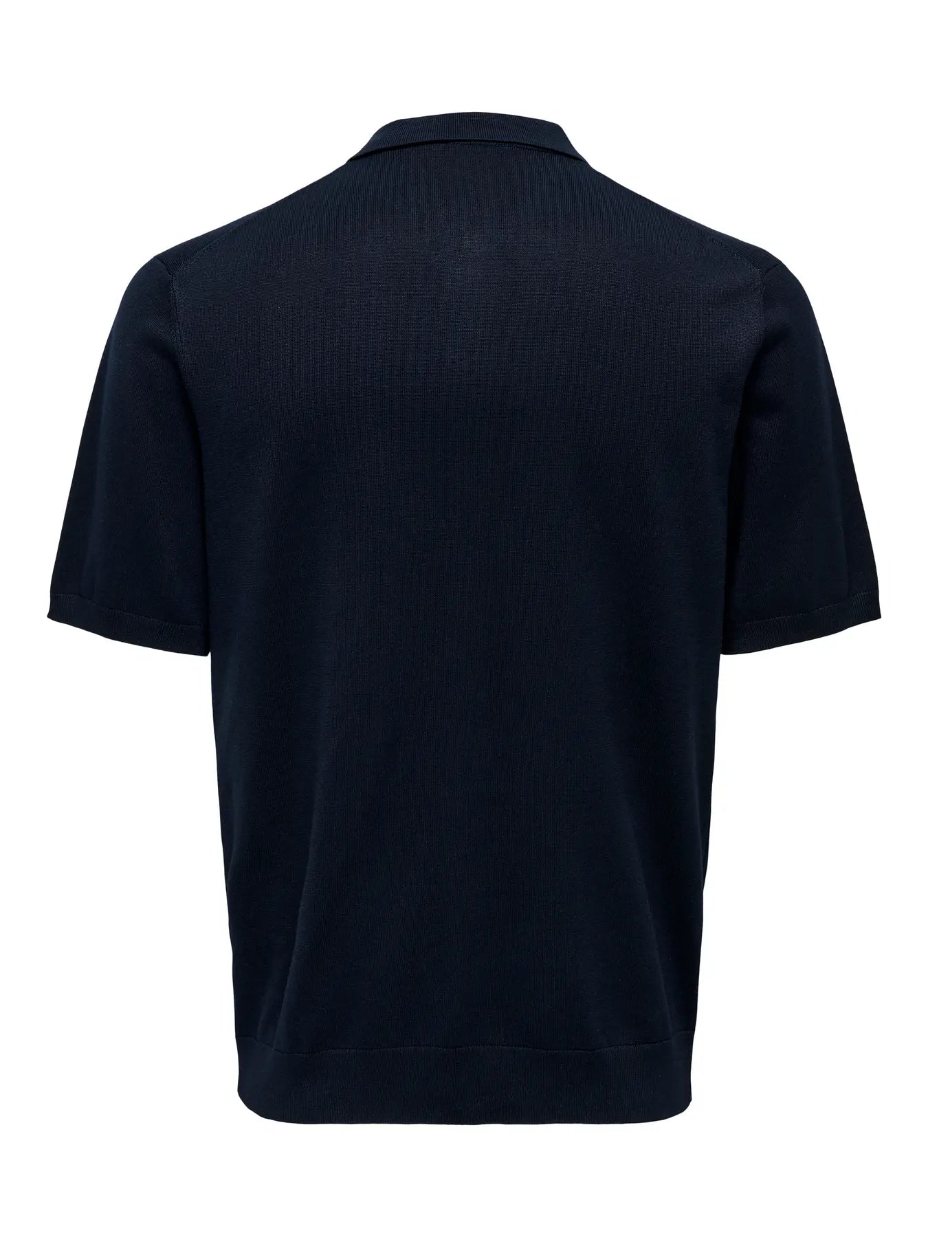 ONLY & SONS WYLER Zip T-shirt Dark Navy