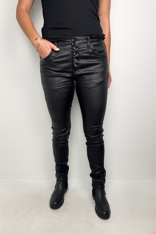 CARAMELLE Vaxade byxor baggy m knappmix