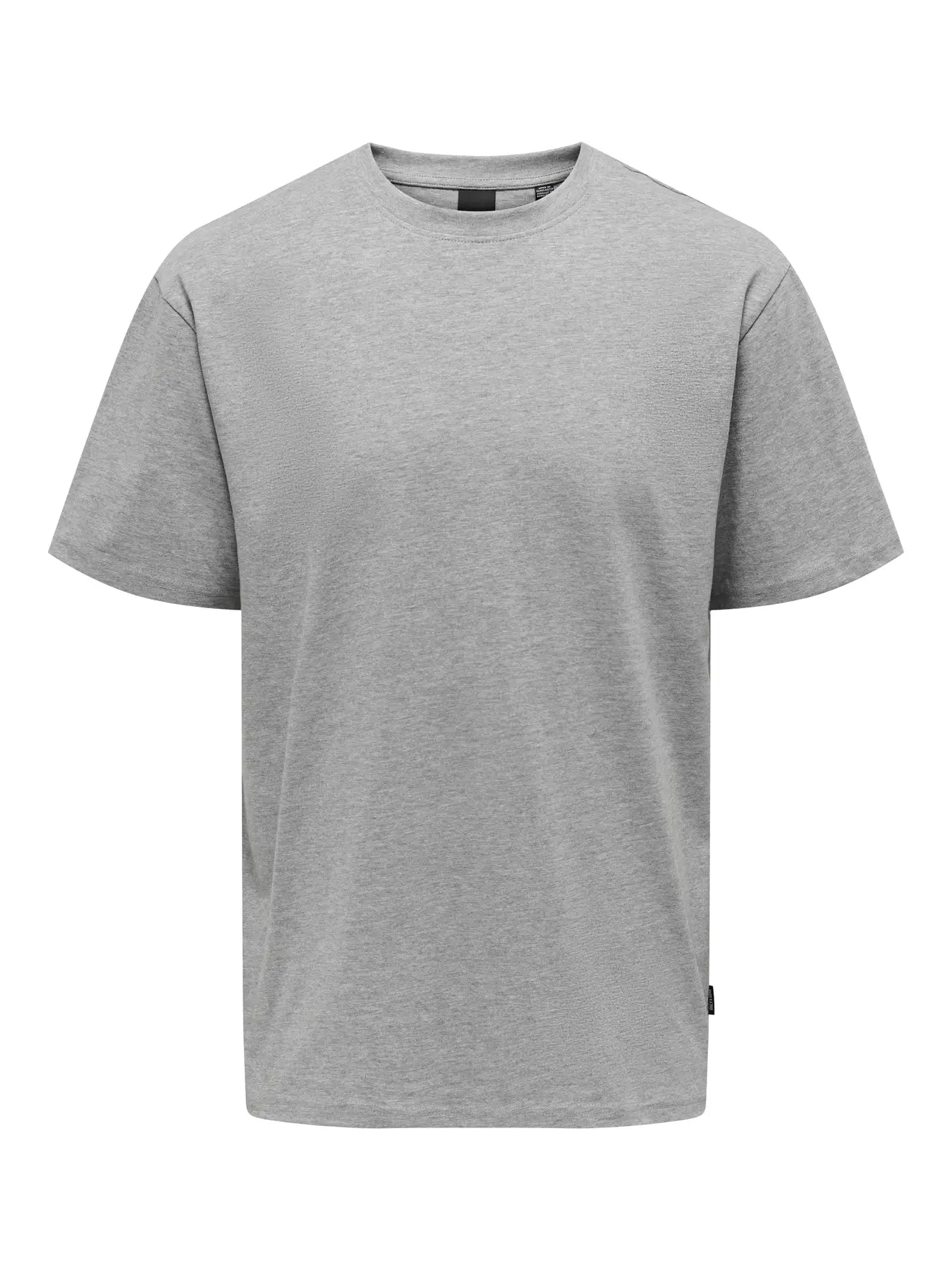 ONLY & SONS FRED T-shirt Light Grey Melange