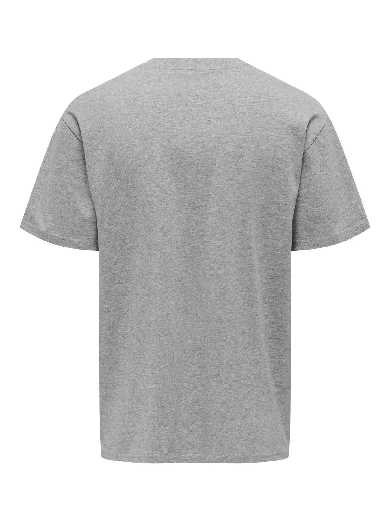 ONLY & SONS FRED T-shirt Light Grey Melange
