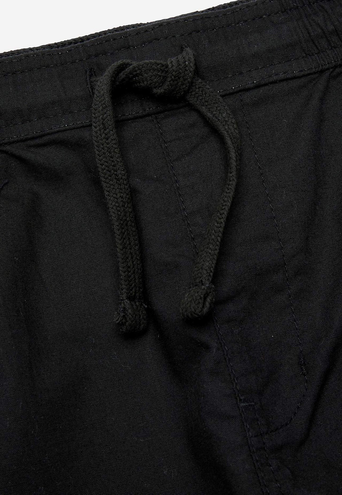 CELLBES Cargoshorts Svart med flera fickor