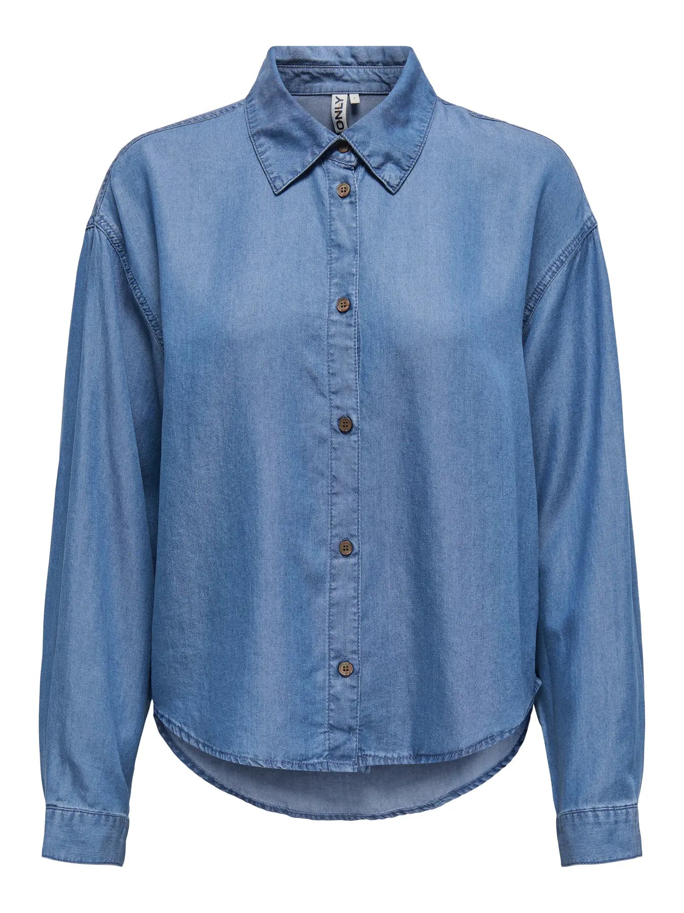 ONLY CHARIS LIFE LS Skjorta Medium Blå Denim