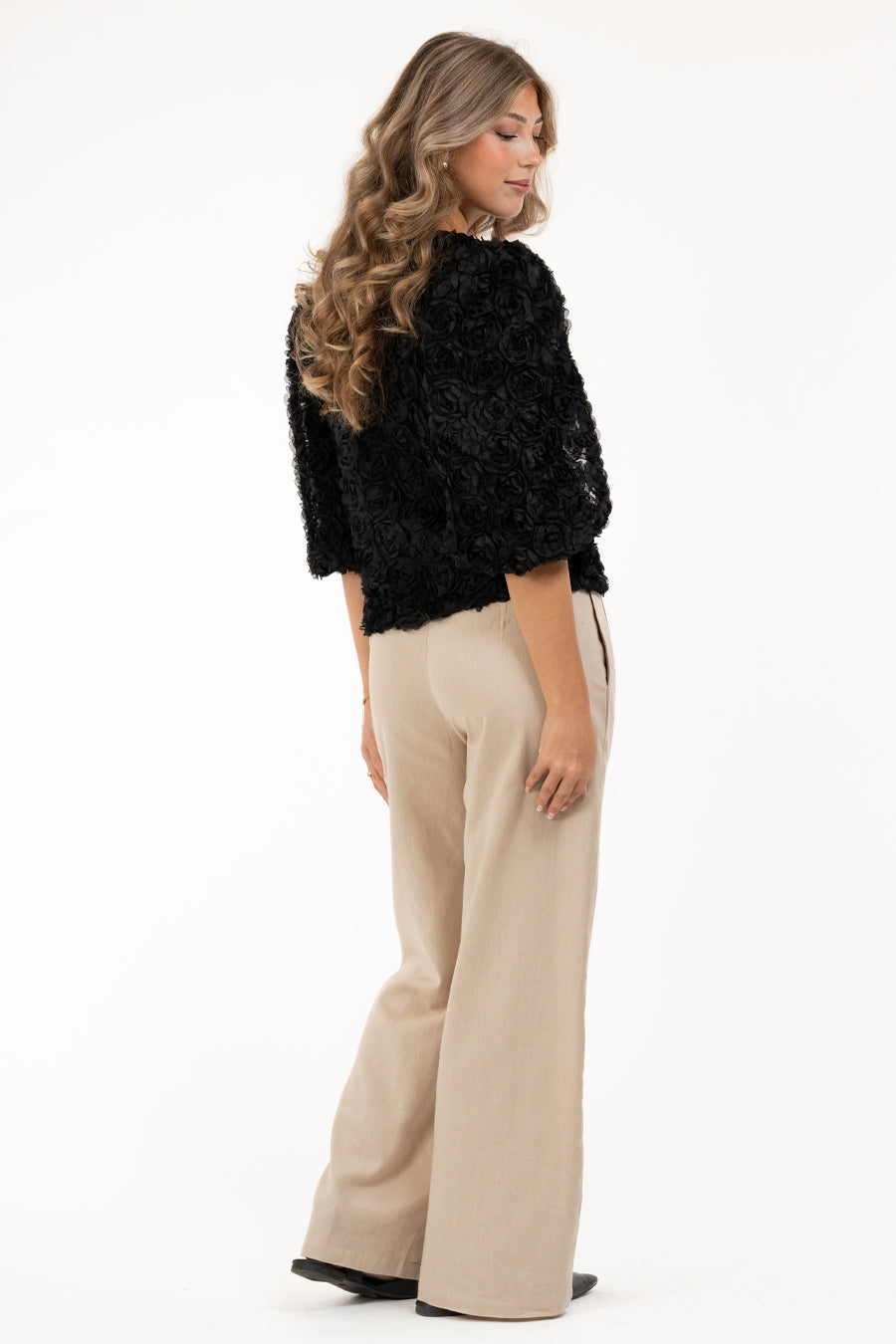 Capri Collection EDITH Blus Svart