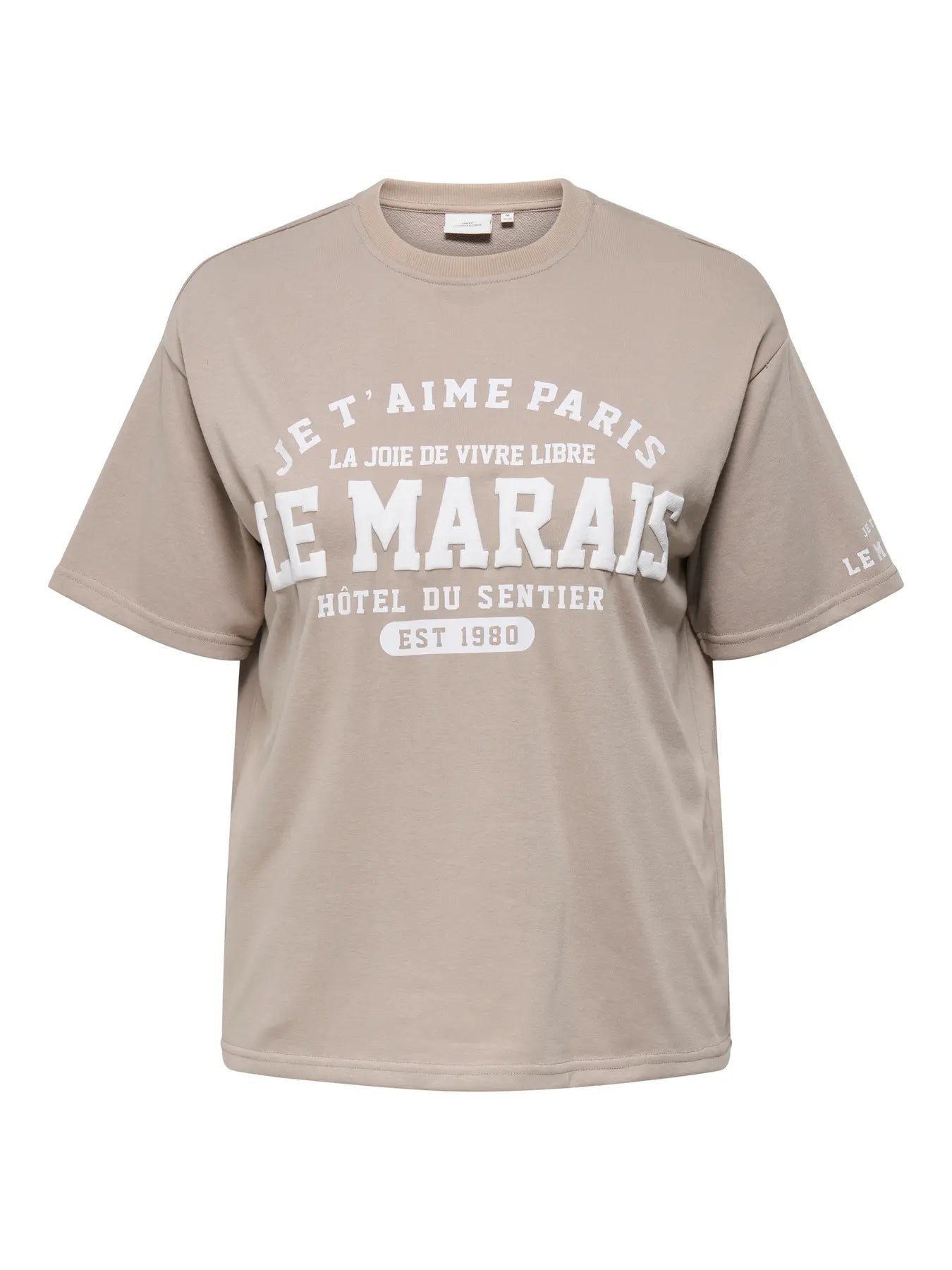 CARMAKOMA JILL Sweatshirt Beige/ String Le Marias