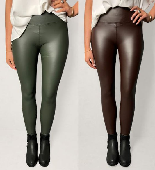 CARAMELLE Leggings fodrade bruna