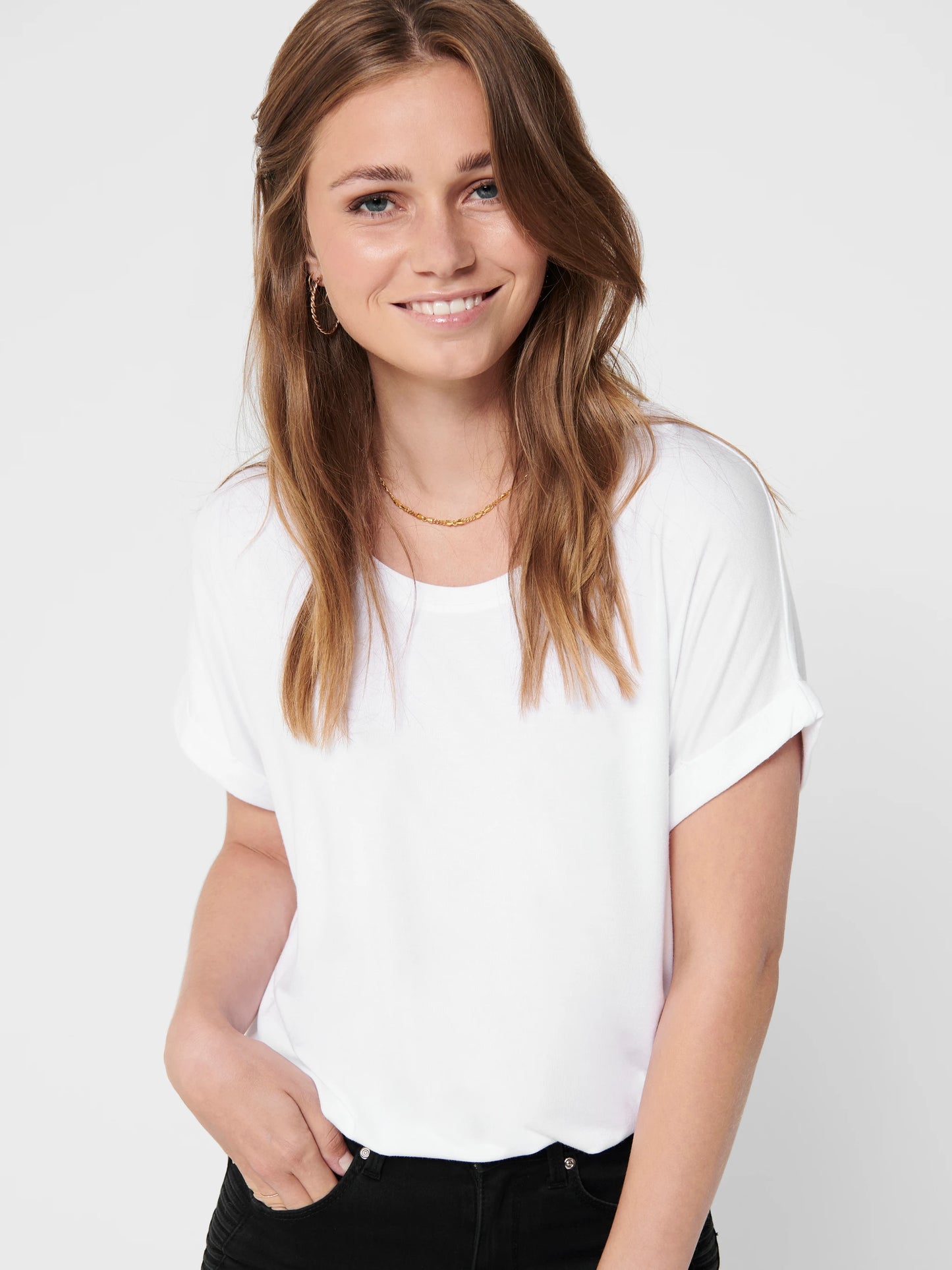 ONLY MOSTER Topp Vit