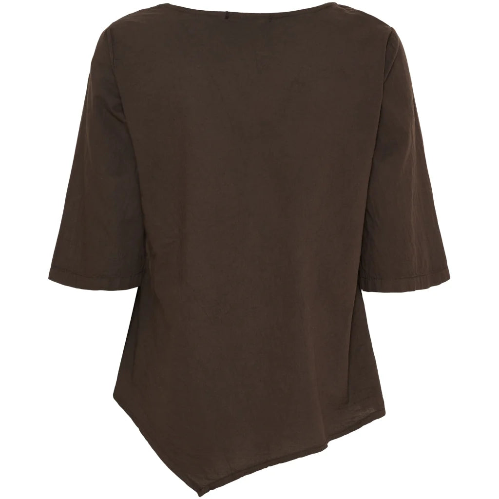 MARTA DU CHATEAU MARCELLA Blus Brun/Moro635 258921