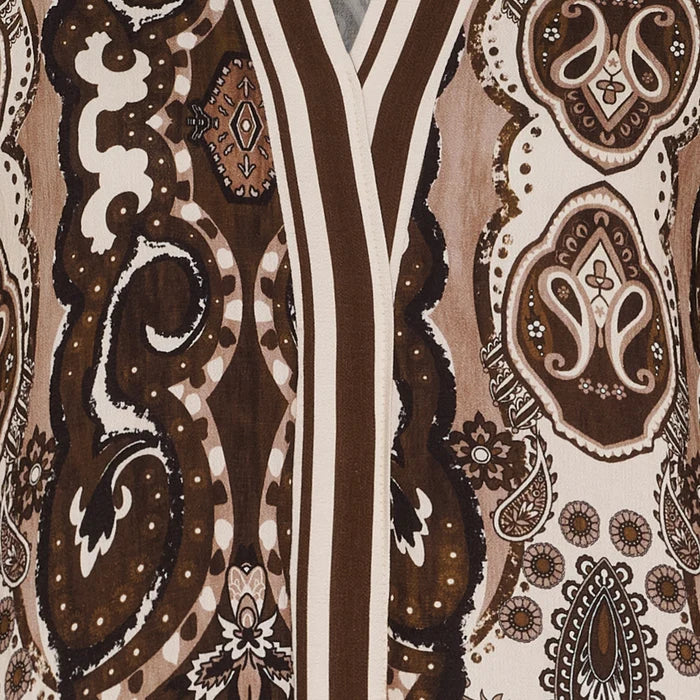 MARTA DU CHETAU STEFANIA Klänning Brunmönstrad EZ532 7176