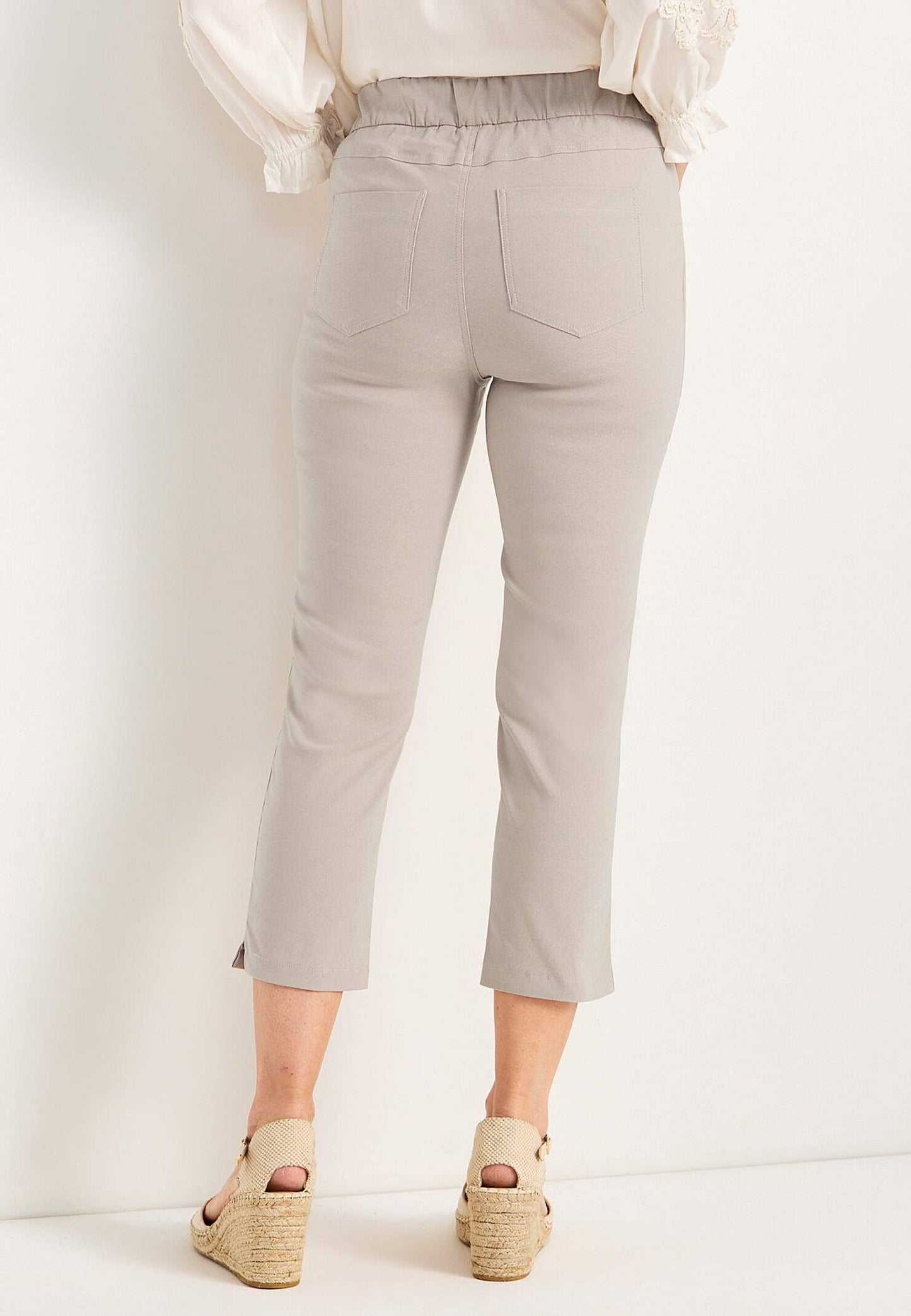 CELLBES Superskön capribyxa Beige
