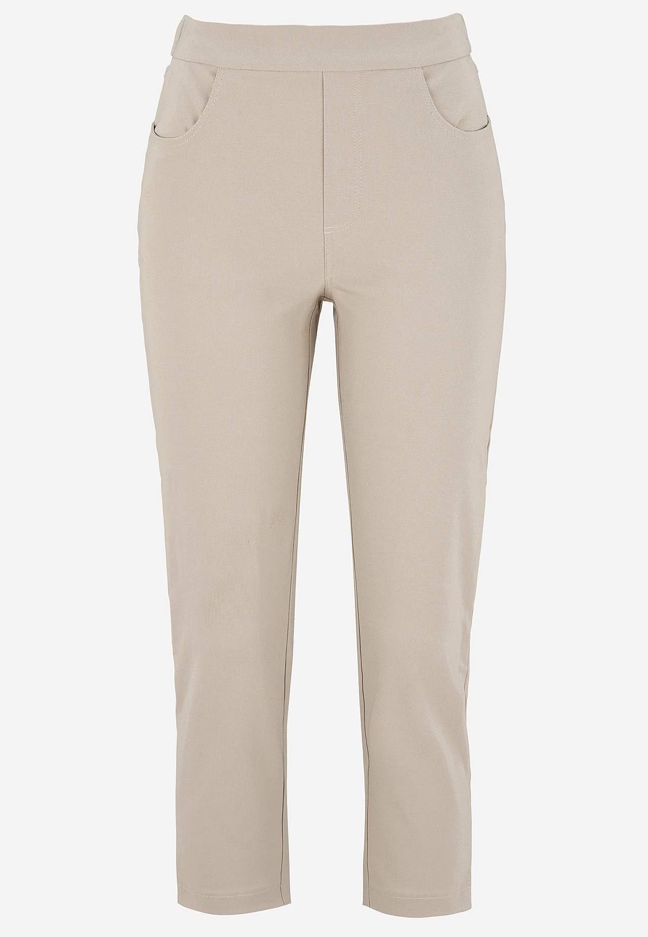 CELLBES Superskön capribyxa Beige