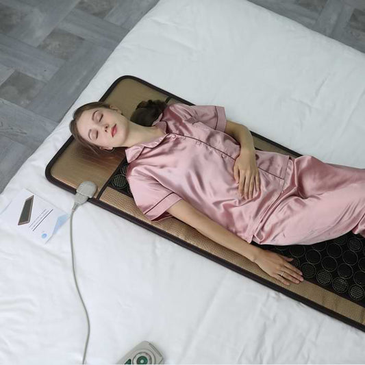 Inframadrass med jade och turmalinstenar OBS! Beställningsvara