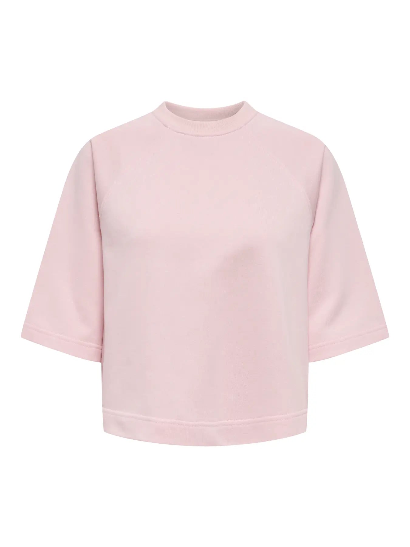 ONLY DASIE 2/4 O-neck, raglan T-shirt Chalk Pink