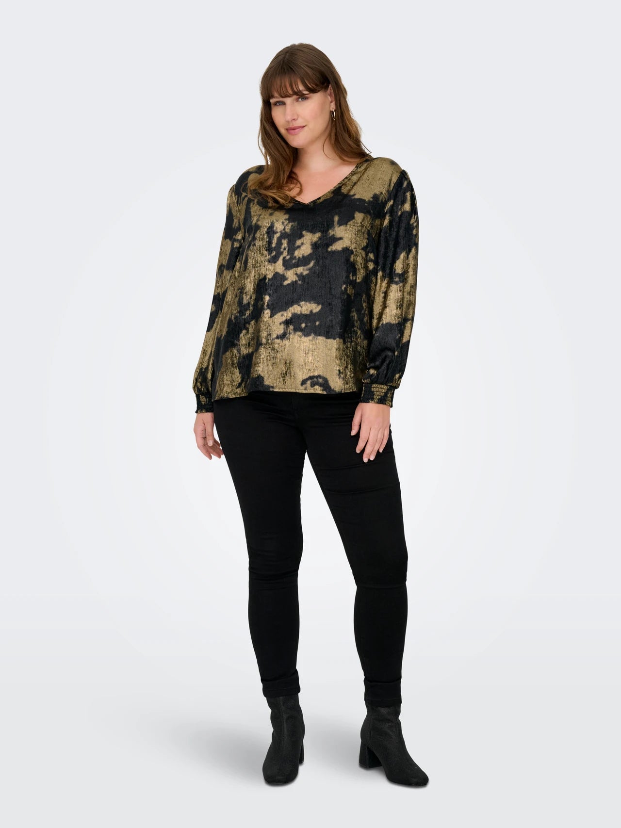CARMAKOMA DIXIE Topp V-ringad