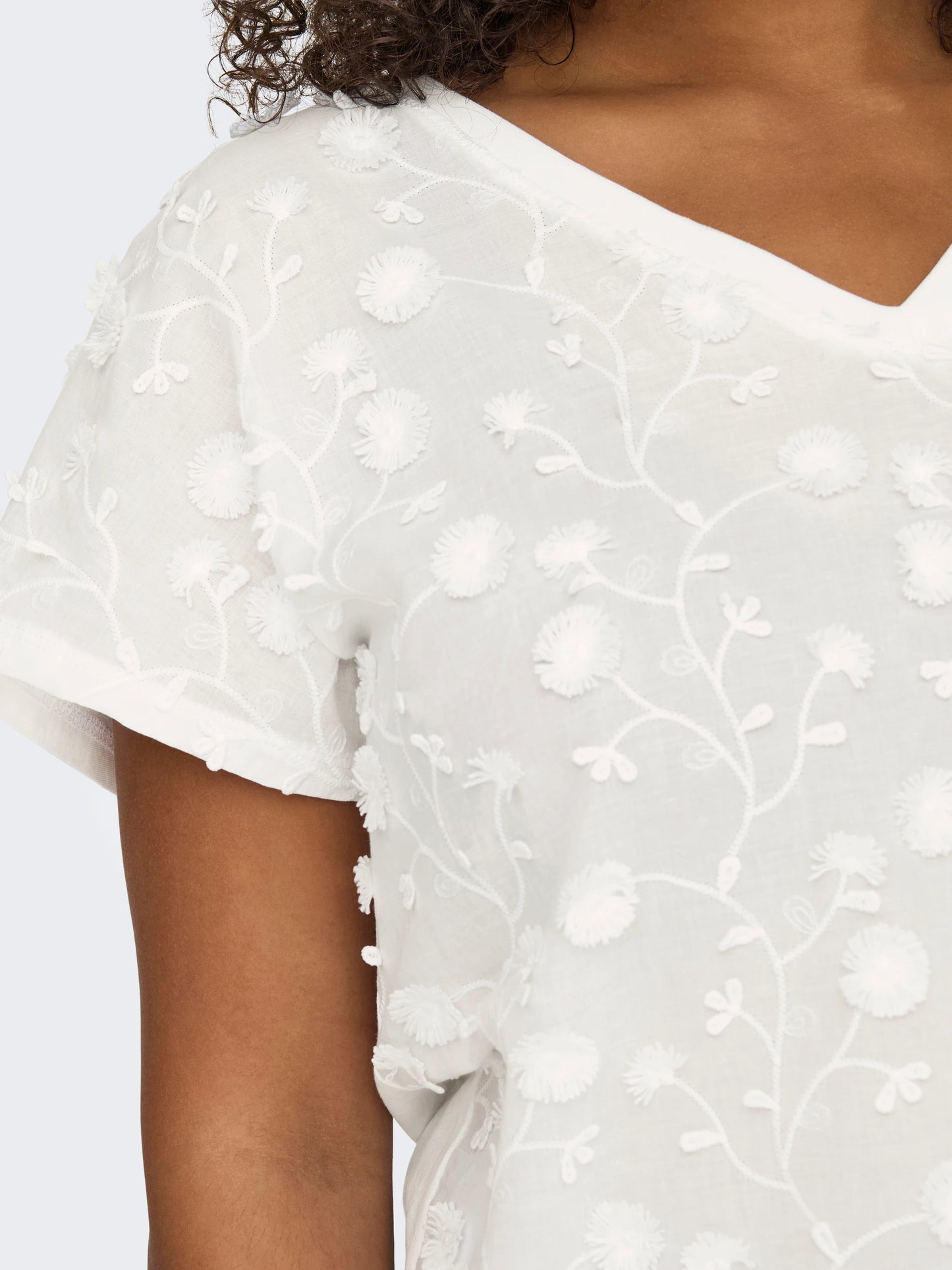 CARMAKOMA LULU Topp Vit / Cloud Dancer