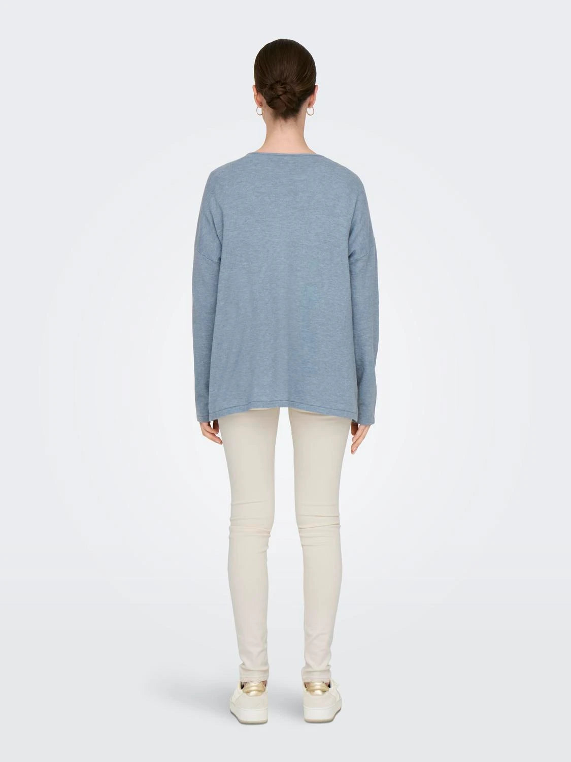 ONLY AMALIO Stickad tröja Turkos /Winward blue