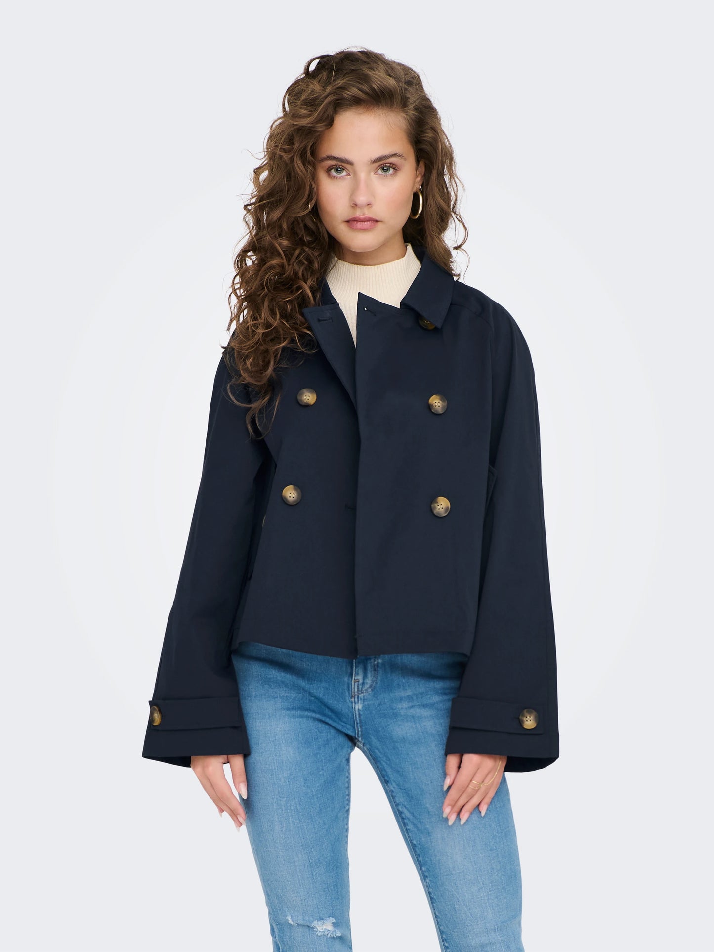 ONLY APRIL Trenchcoat Blå / Night Sky
