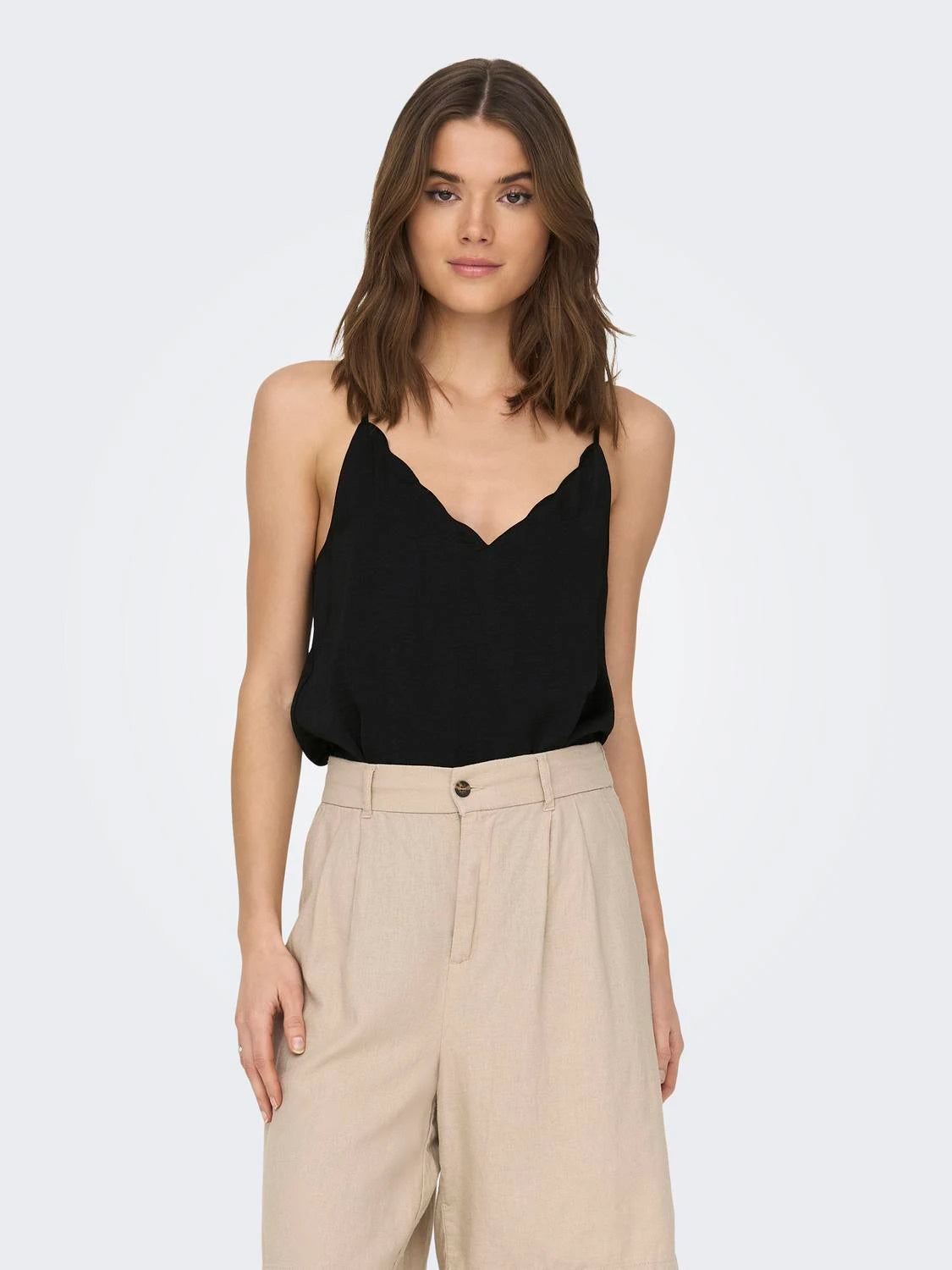 ONLY DEBBIE Svart Topp / Linne