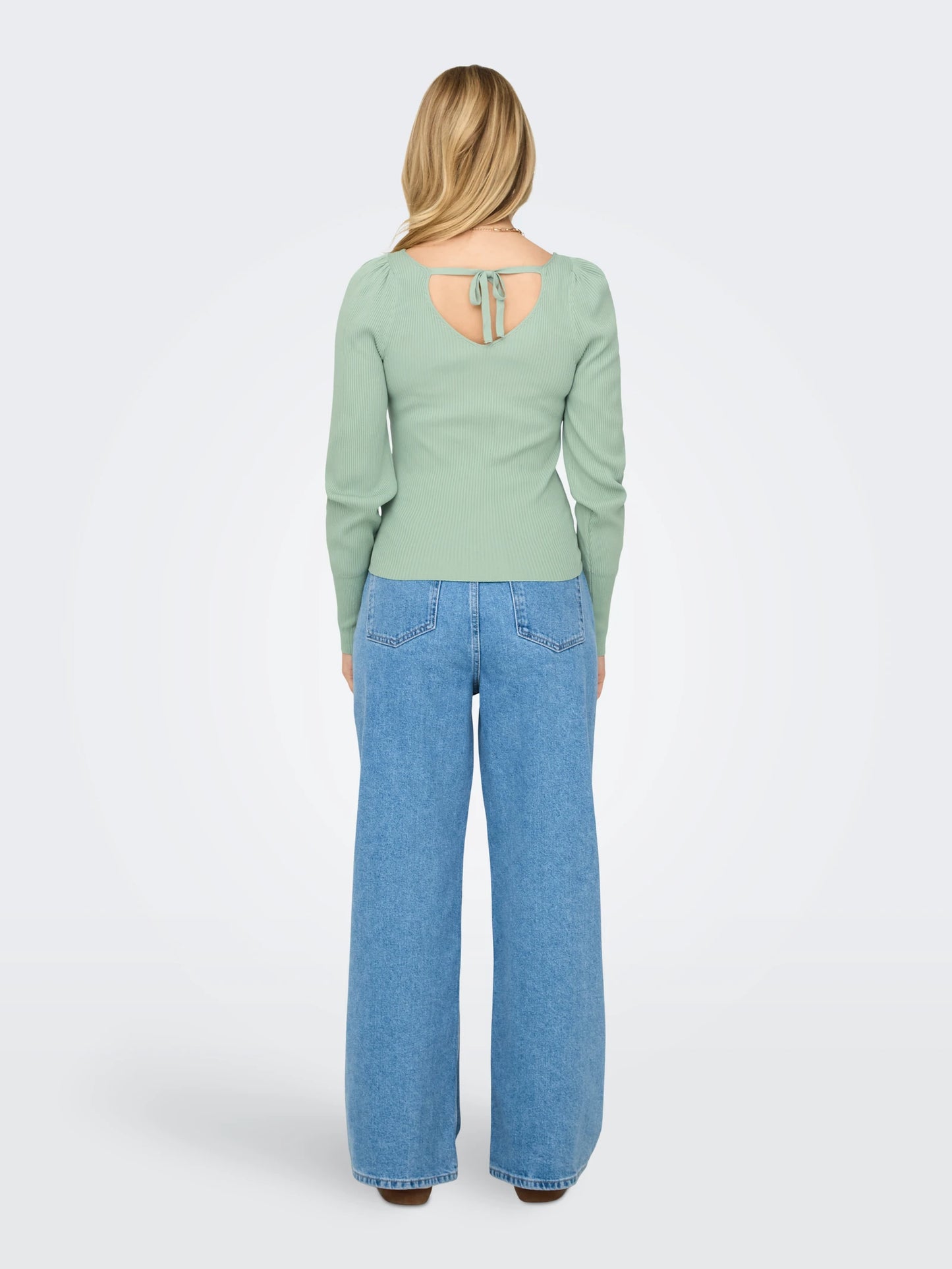 ONLY LEELO Topp Turkos/Aqua Grey