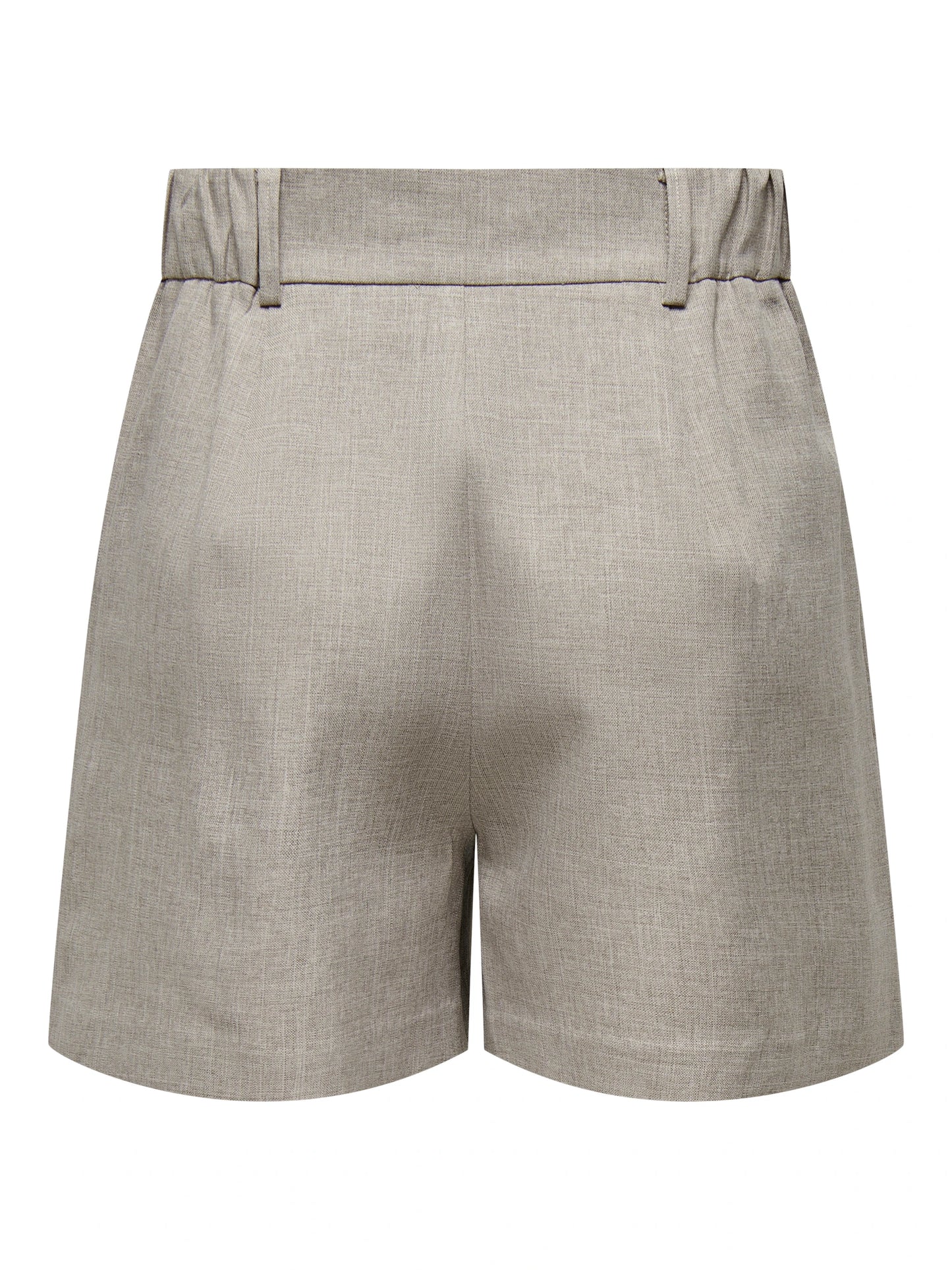 ONLY LINDA Shorts Grå Hög midja Vida ben