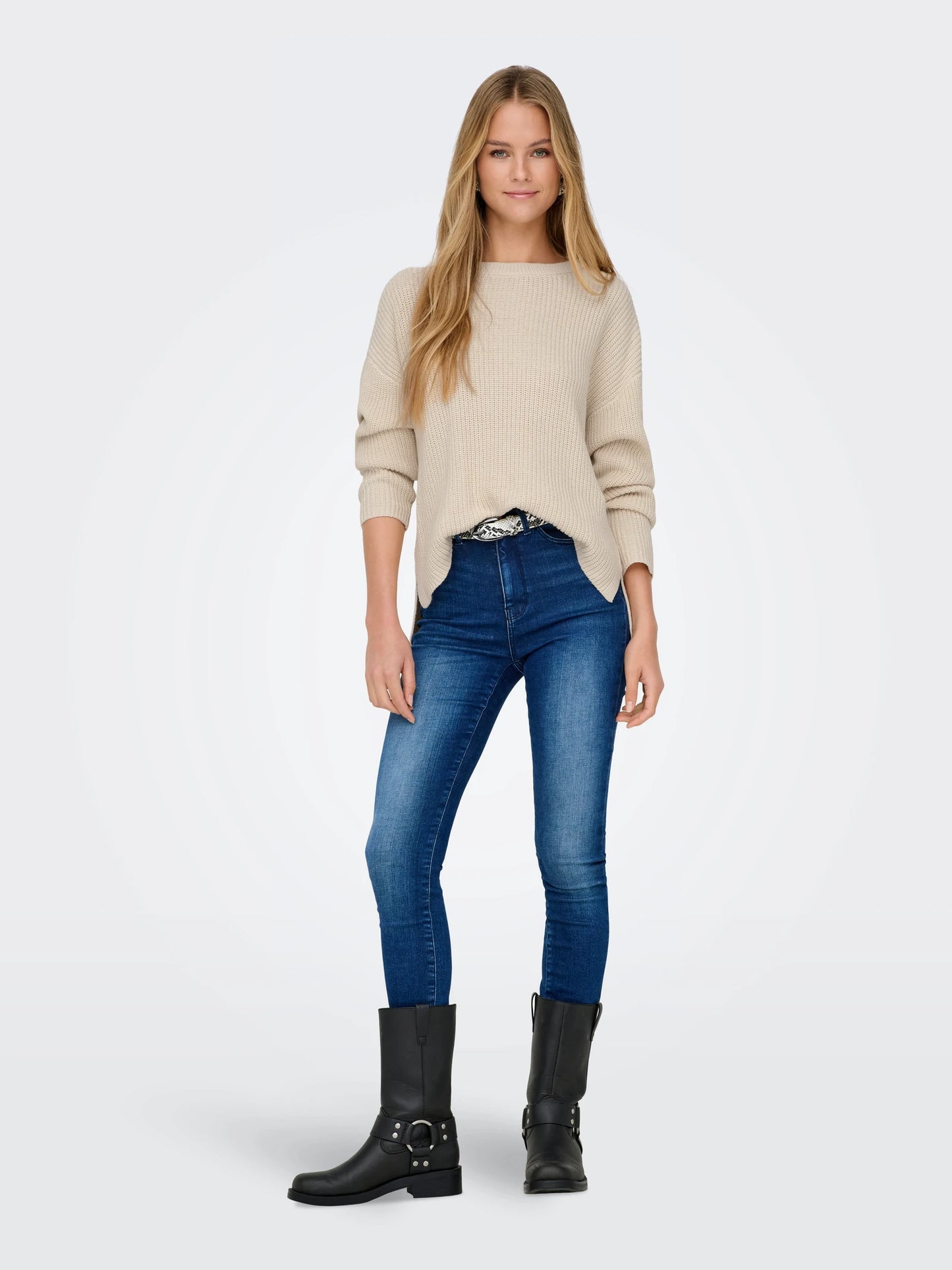 ONLY LUNA Pullover Beige