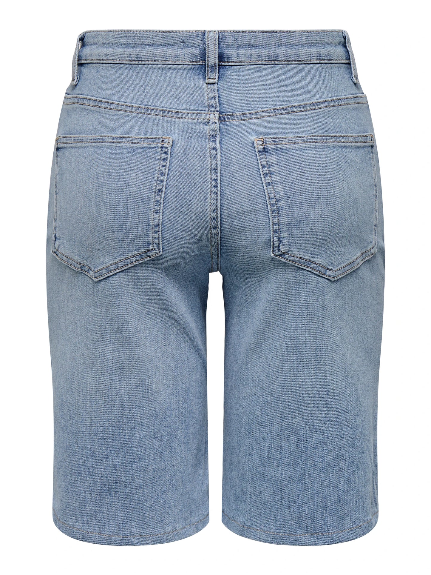 ONLY MADISON Denimshorts Hög midja Normal passform Blått / Light Blue Denim