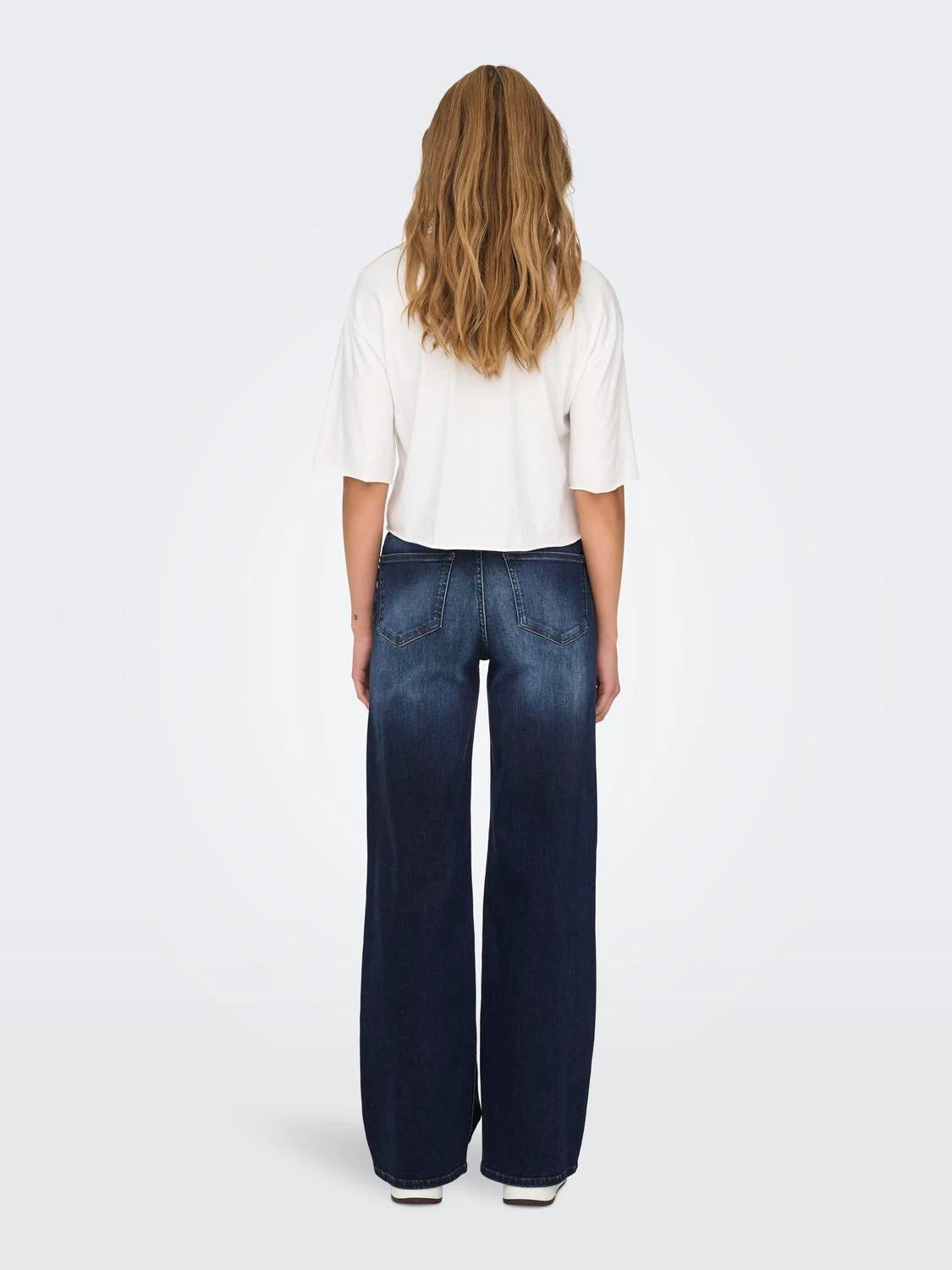 ONLY Jeans MADISON Hög midja Vida ben