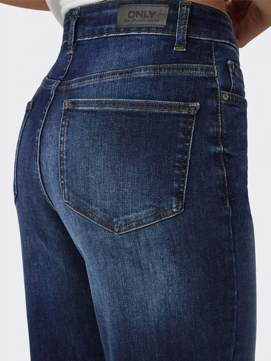 ONLY Jeans MADISON Hög midja Vida ben