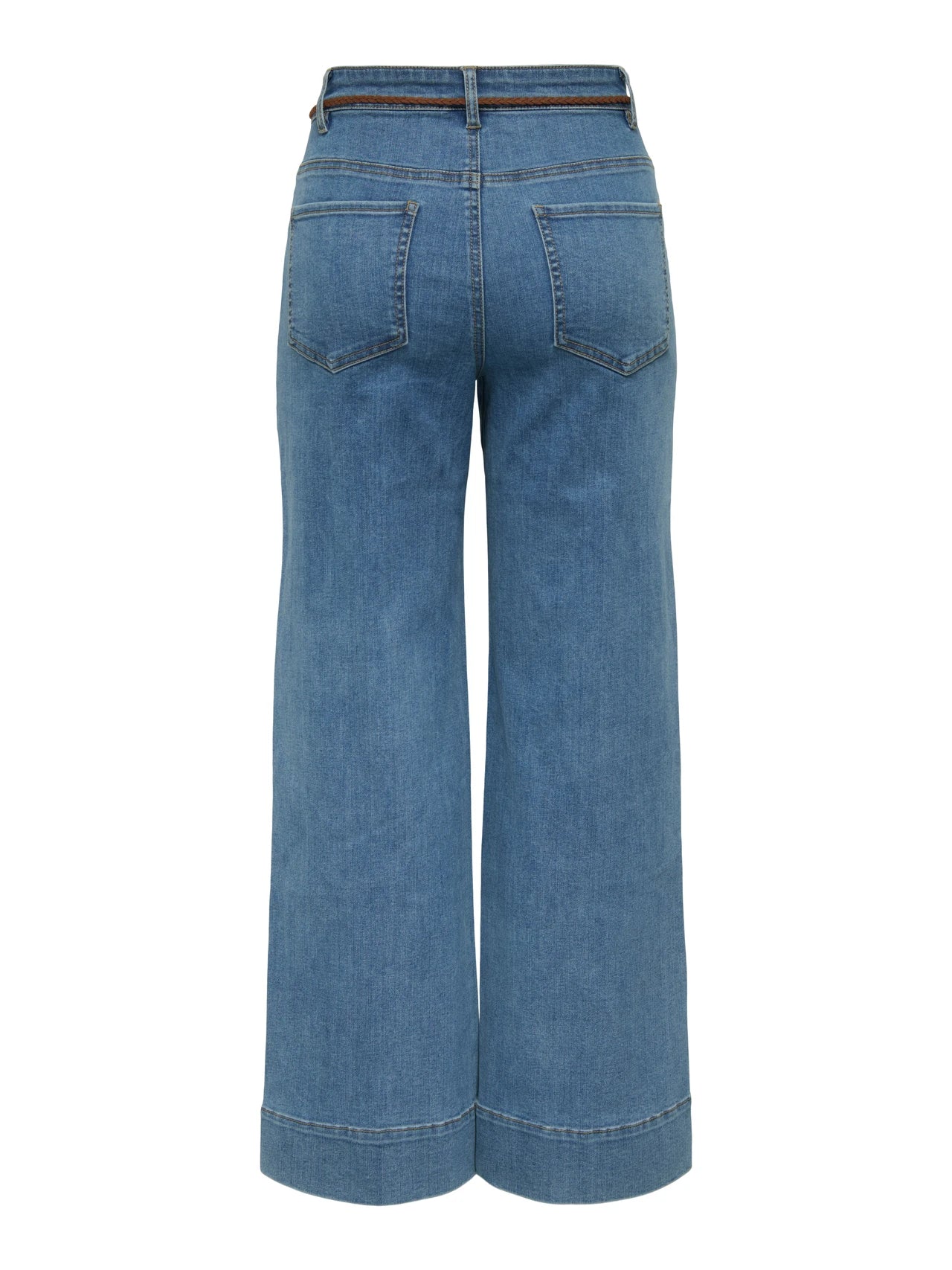 Only Madison 15361511 Hög midja vida ben jeans