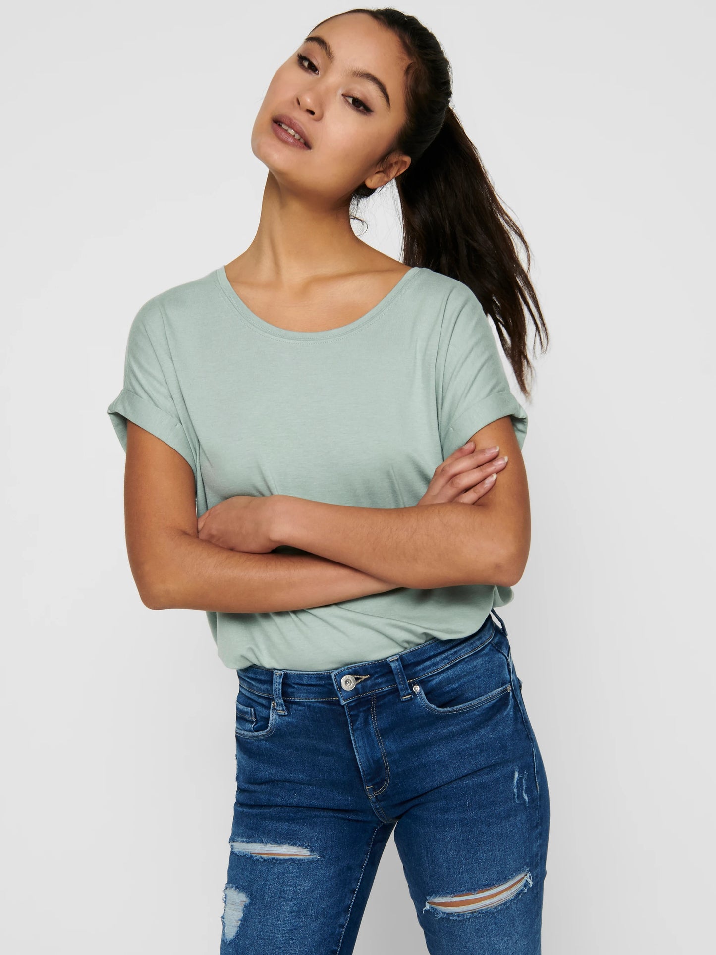 ONLY MOSTER Topp Grönt / Jadeite