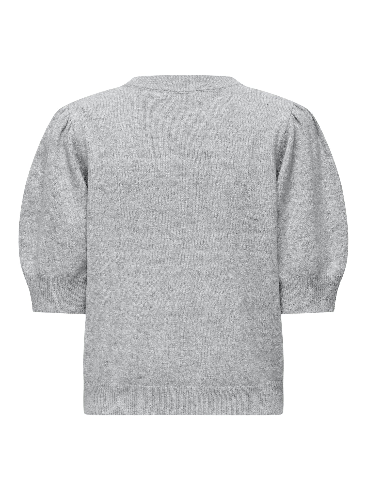 ONLY RICA Stickad tröja Light Grey Melange