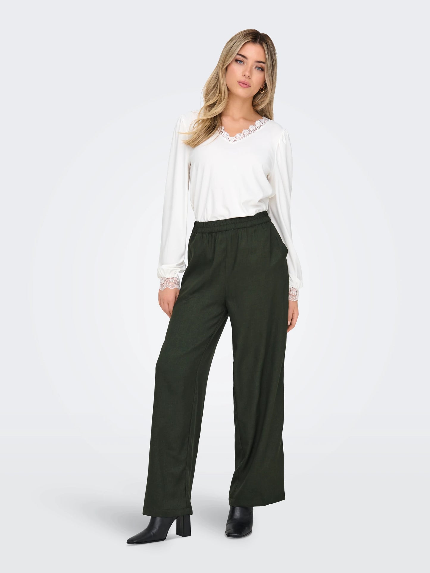 ONLY SILJA Topp Vit