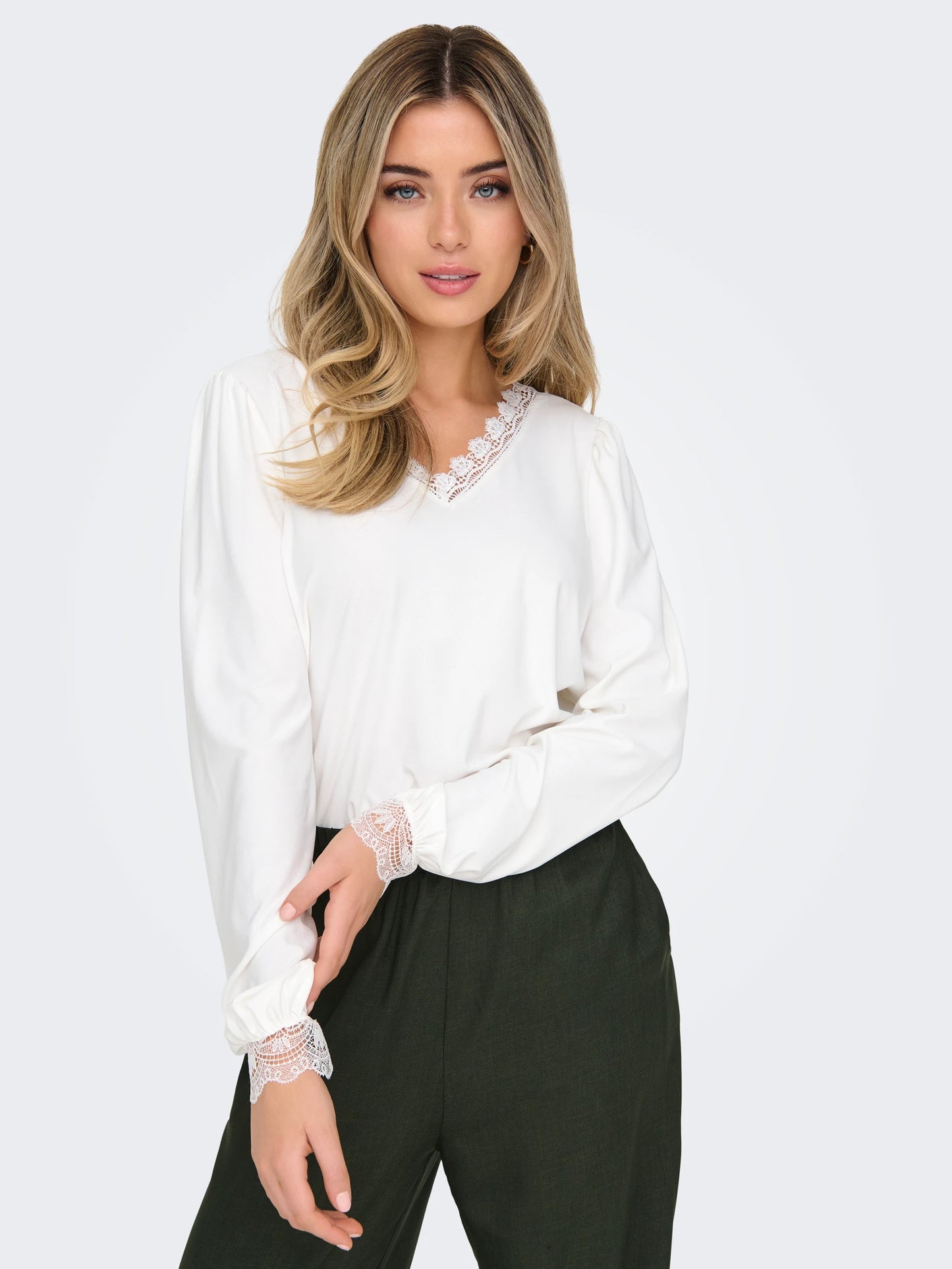 ONLY SILJA Topp Vit