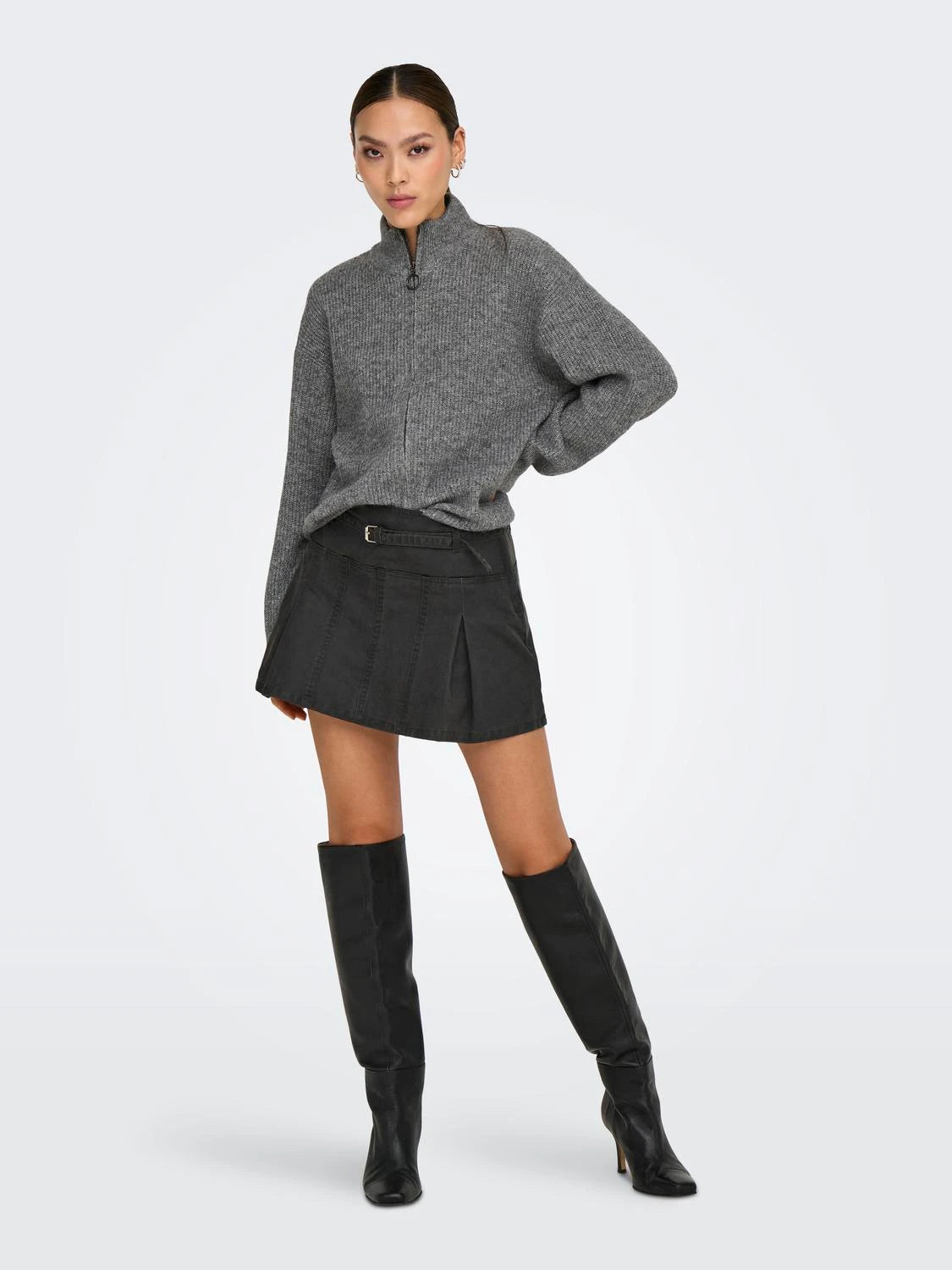 ONLY TOKYO Kofta Grått / Dark Grey Melange