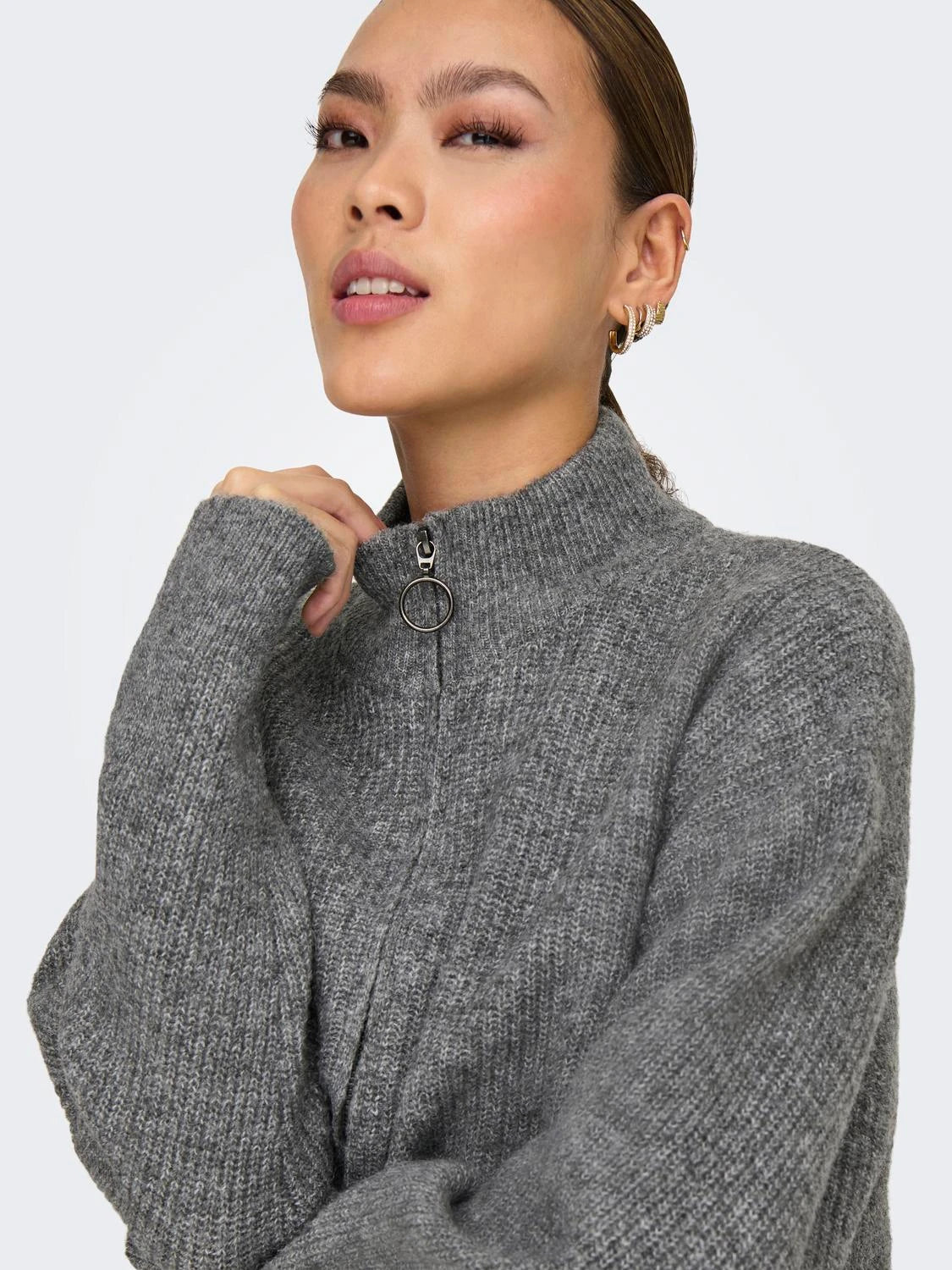 ONLY TOKYO Kofta Grått / Dark Grey Melange