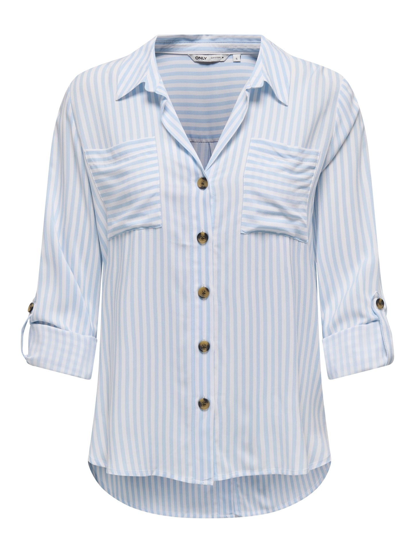 ONLY YASMIN Skjorta Cashmere Blue