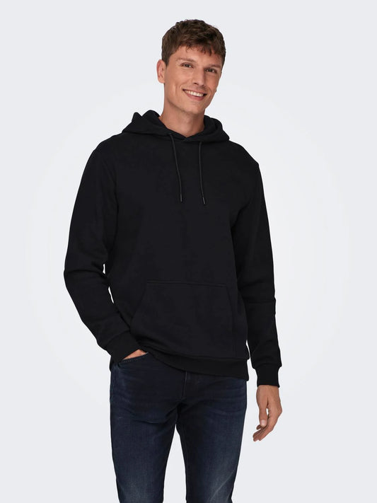 ONLY & SONS CERES Sweatshirt Hoddie Svart