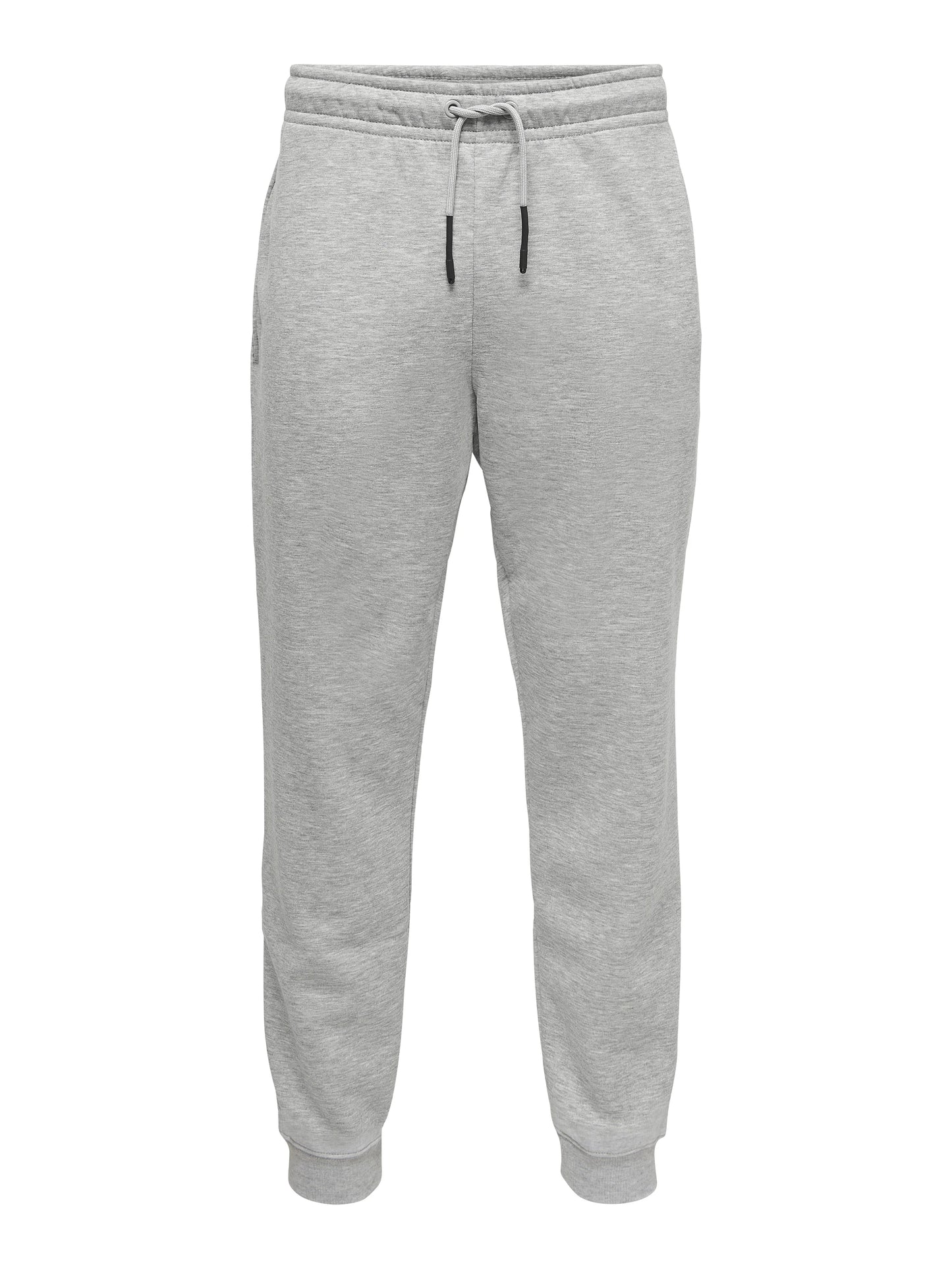 ONLY & SONS CERES Sweatpants Light Grey Melange Normal passform