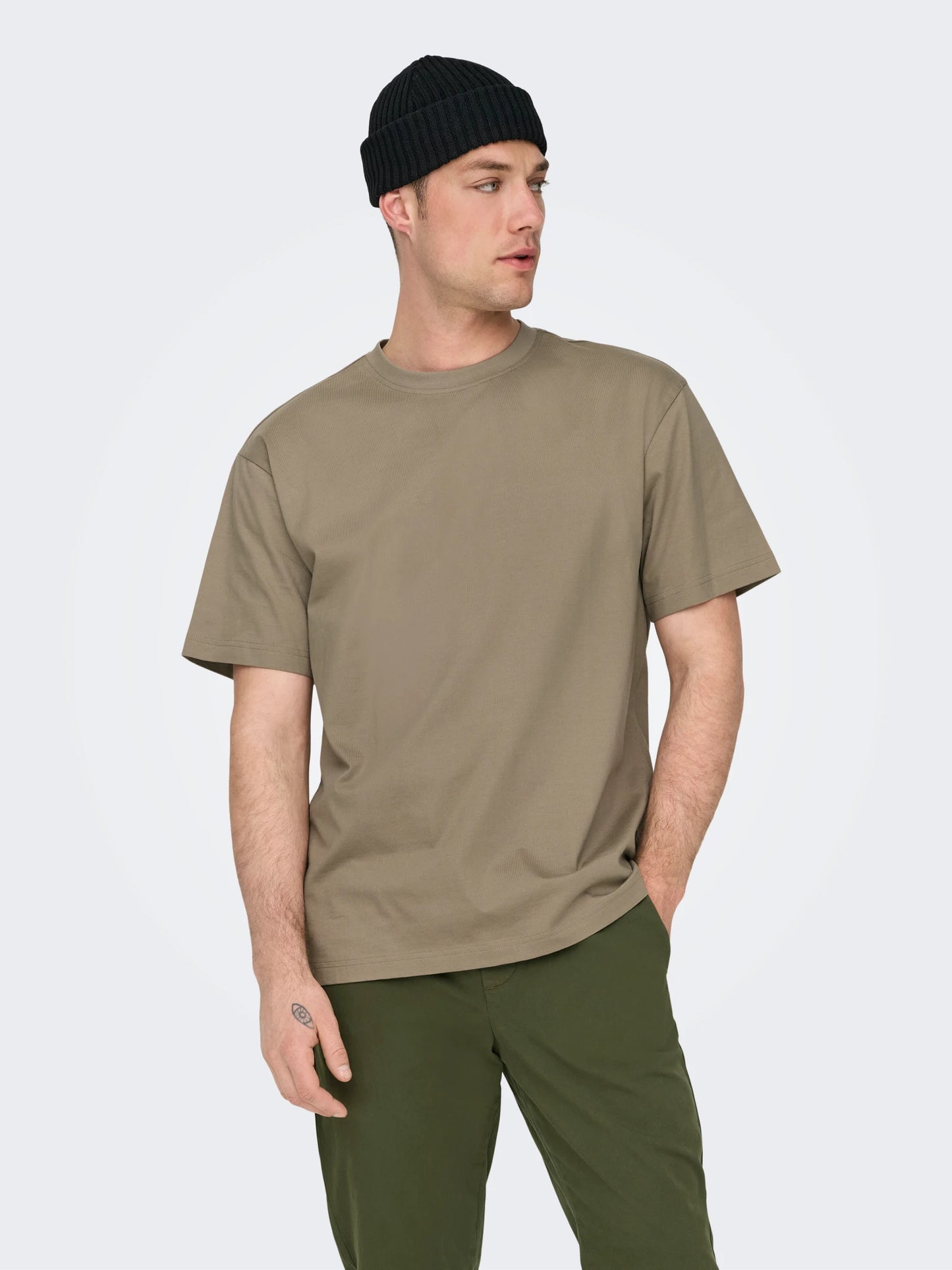 ONLY & SONS FRED T-shirt Desert taupe
