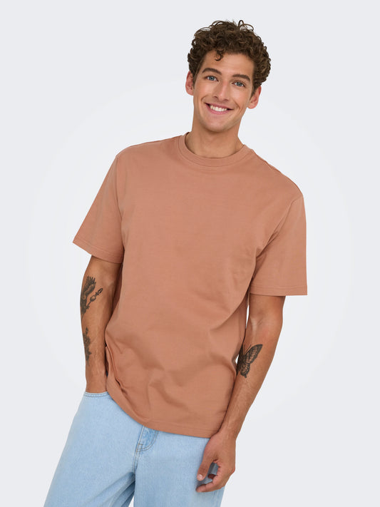 ONLY & SONS FRED T-shirt Cork