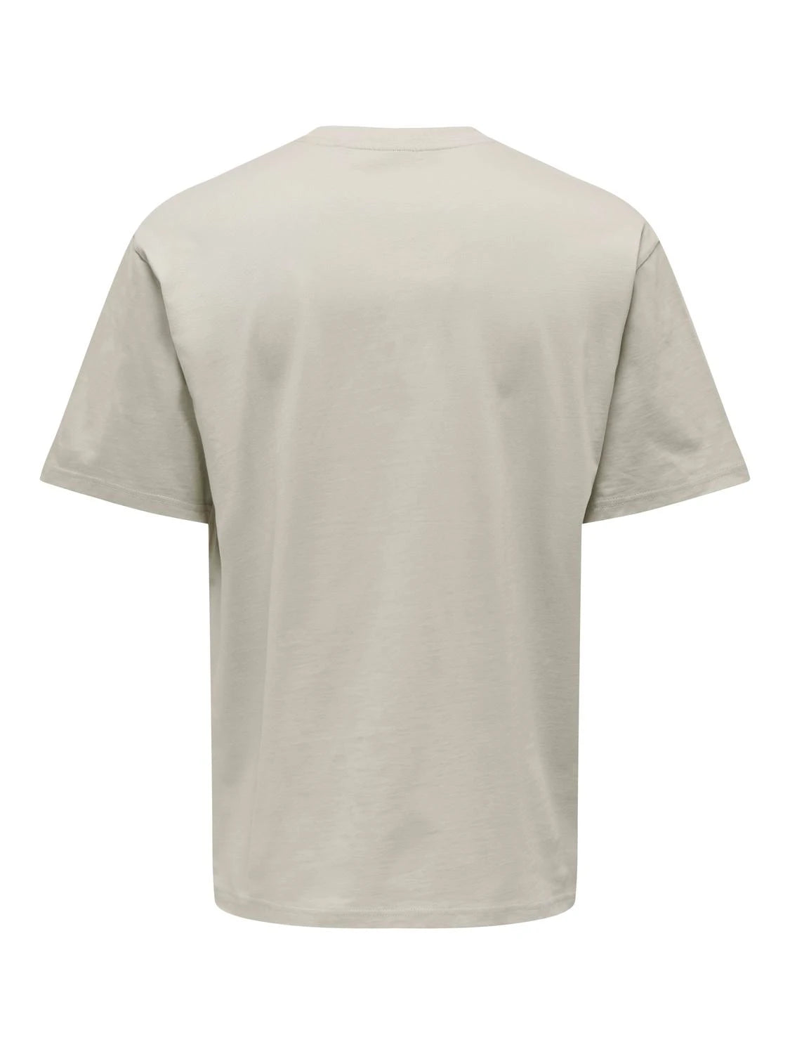 ONLY & SONS FRED T-shirt Beige/Silver Lining