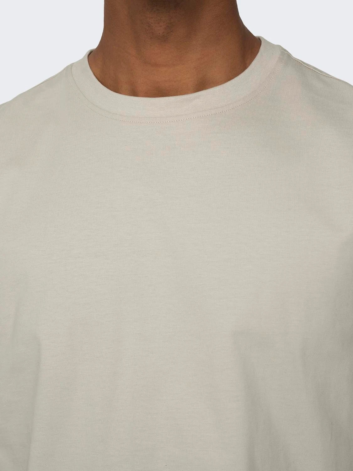 ONLY & SONS FRED T-shirt Silver Lining