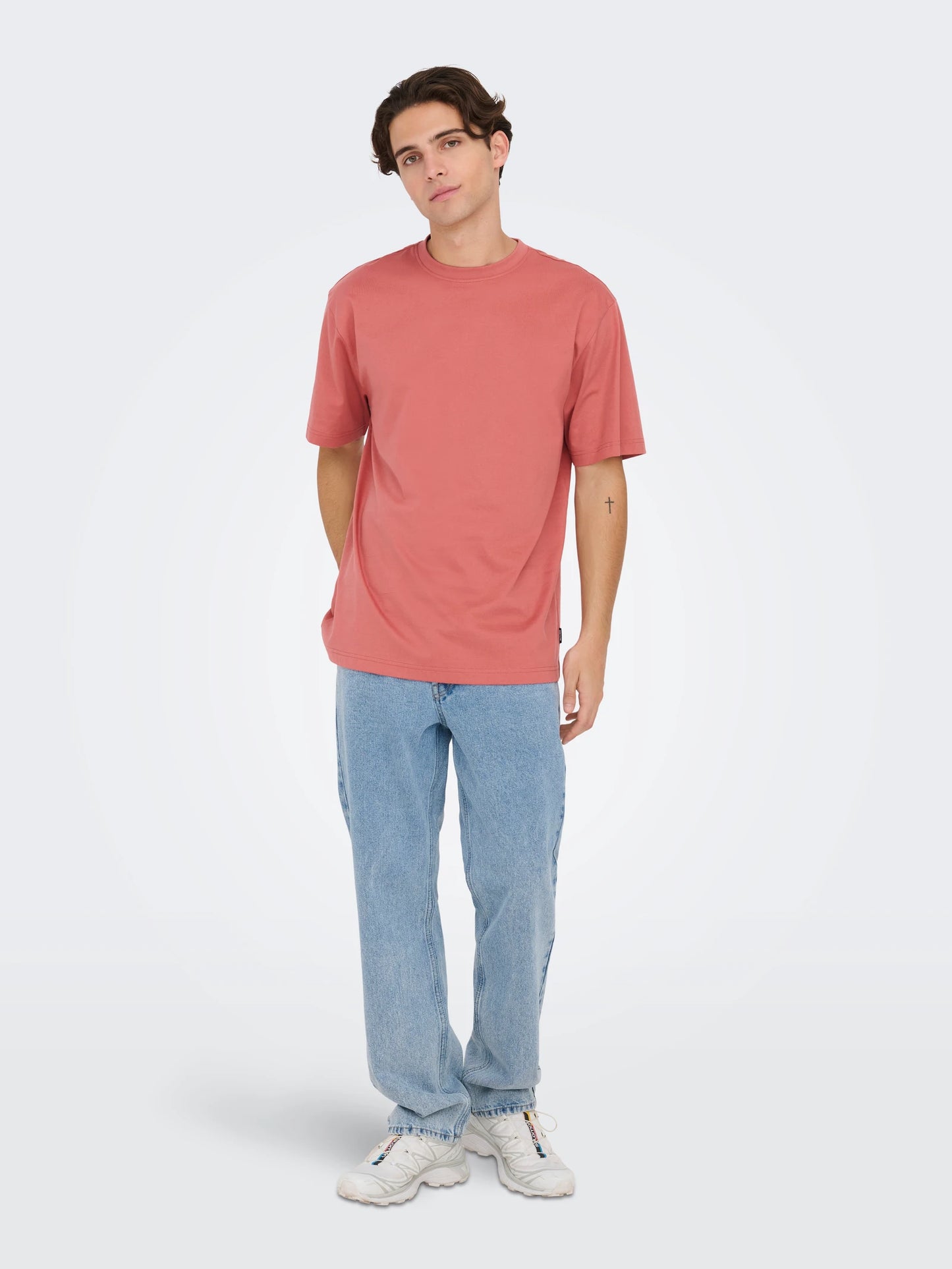 ONLY & SONS FRED T-shirt Dusty Cedar