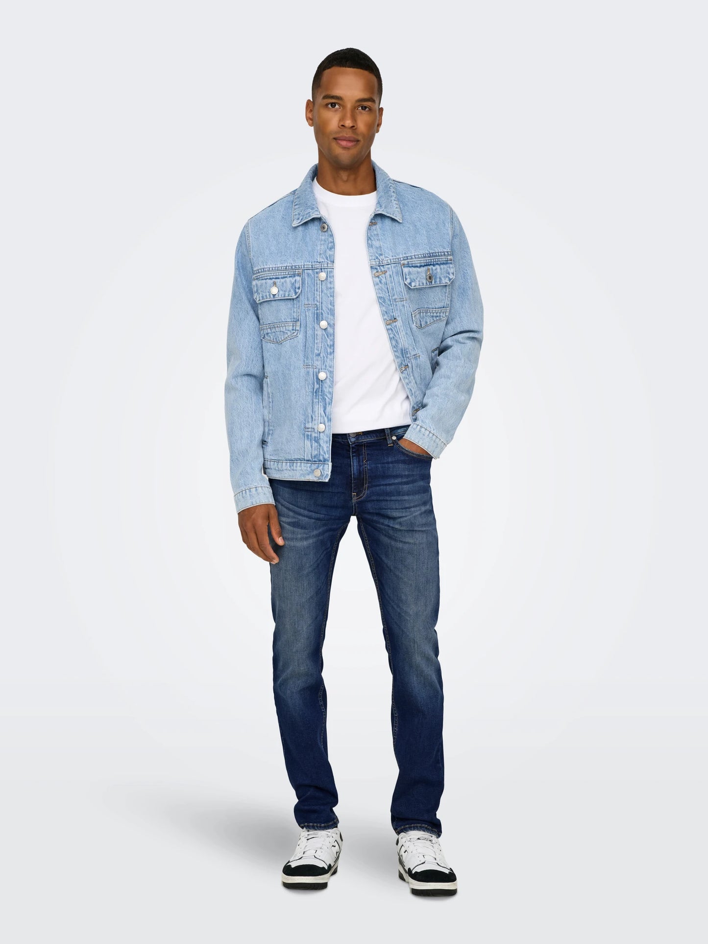 ONLY & SONS Jeans LOOM Slim EBONY 0366 Dark Blue Denim