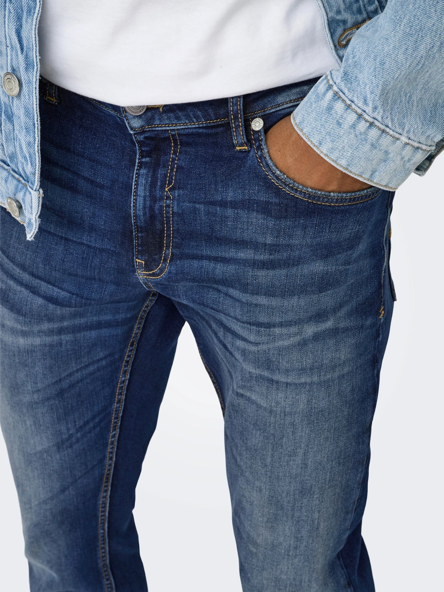ONLY & SONS Jeans LOOM Slim EBONY 0366 Dark Blue Denim