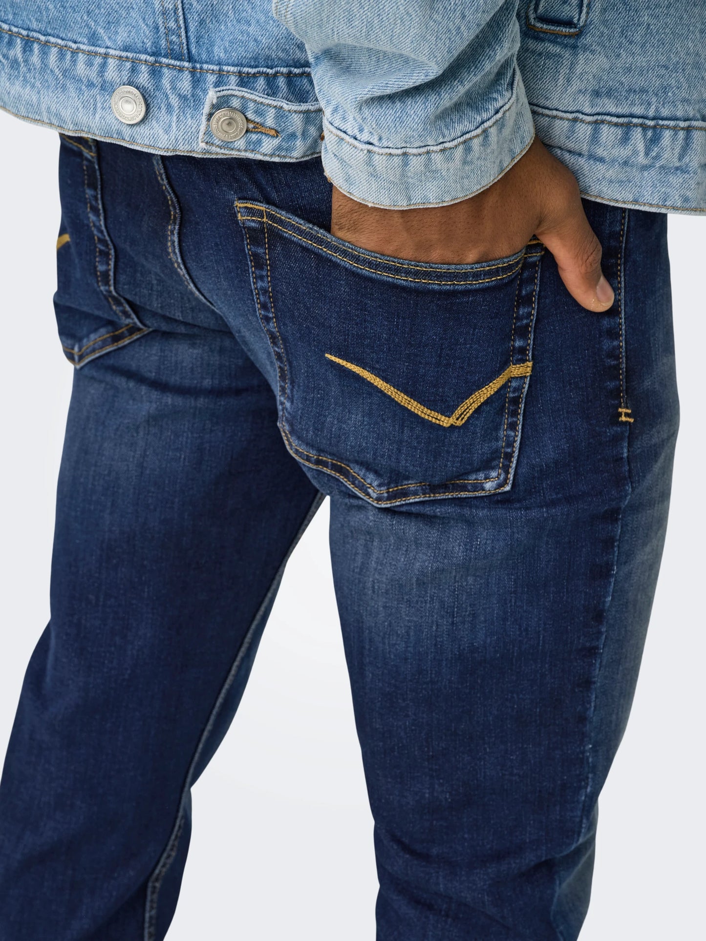 ONLY & SONS Jeans LOOM Slim EBONY 0366 Dark Blue Denim