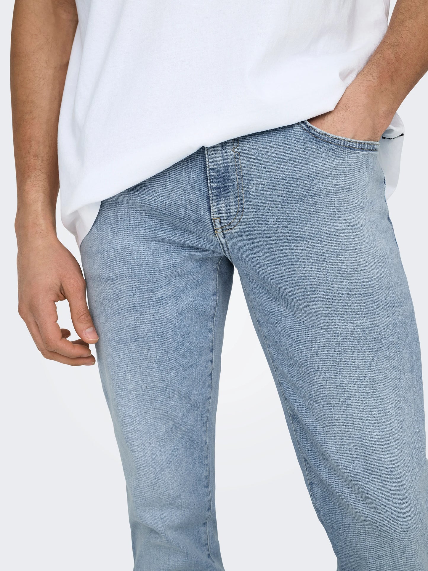 ONLY & SONS LOOM Låg midja Slim Fit Jeans