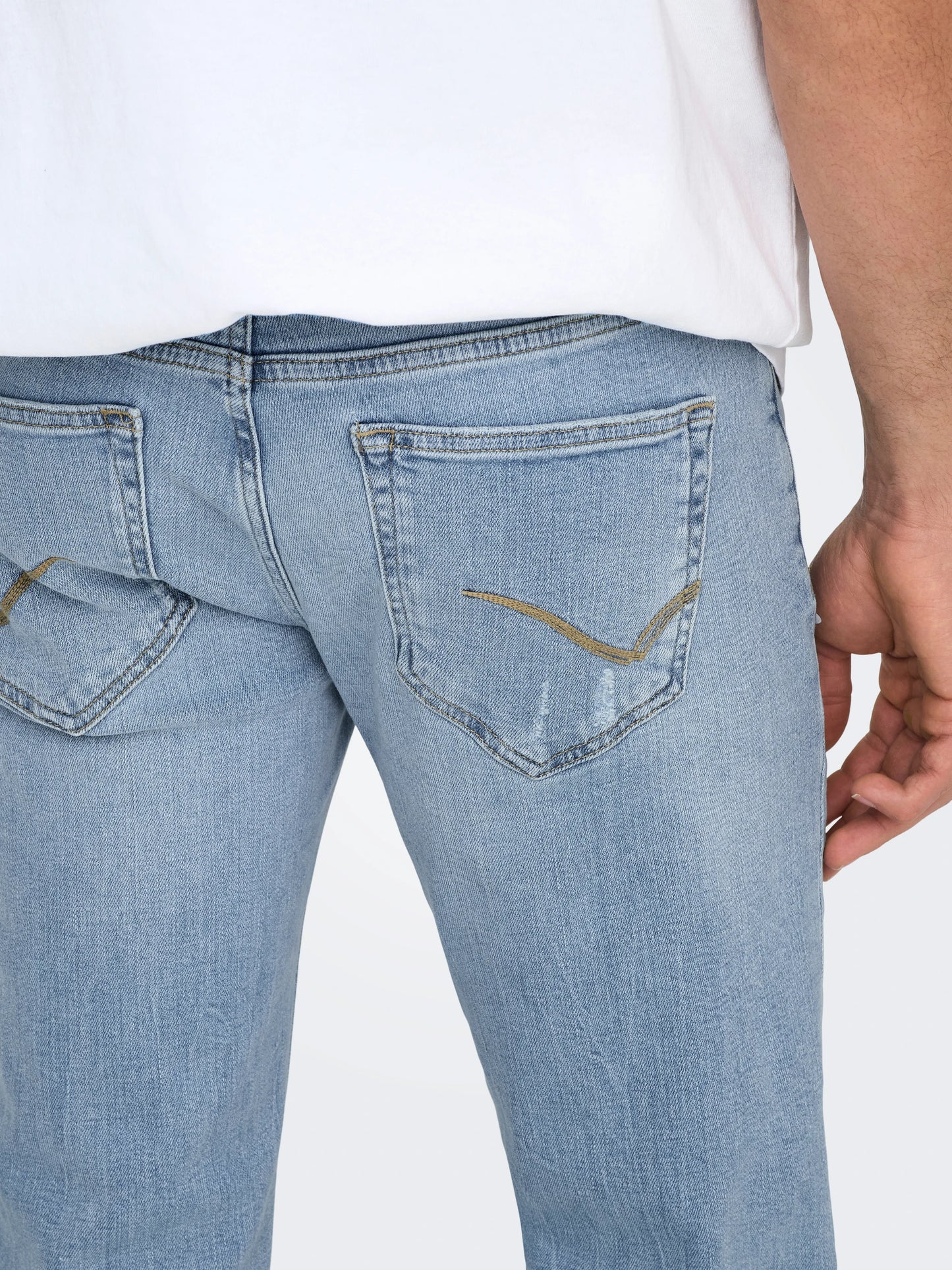 ONLY & SONS LOOM Låg midja Slim Fit Jeans