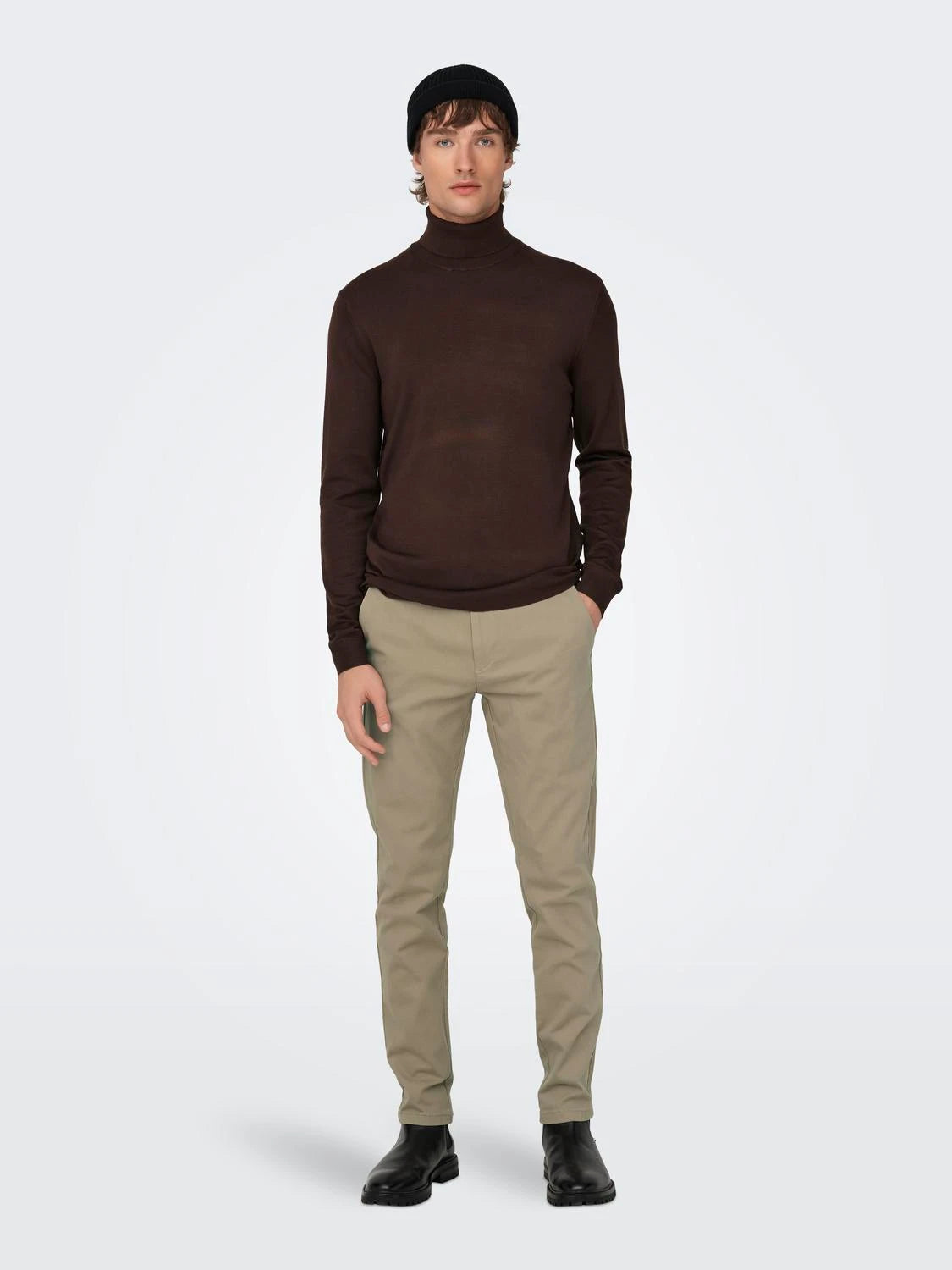 ONLY & SONS MARK Slimfit Chinos Beige / Chinchilla